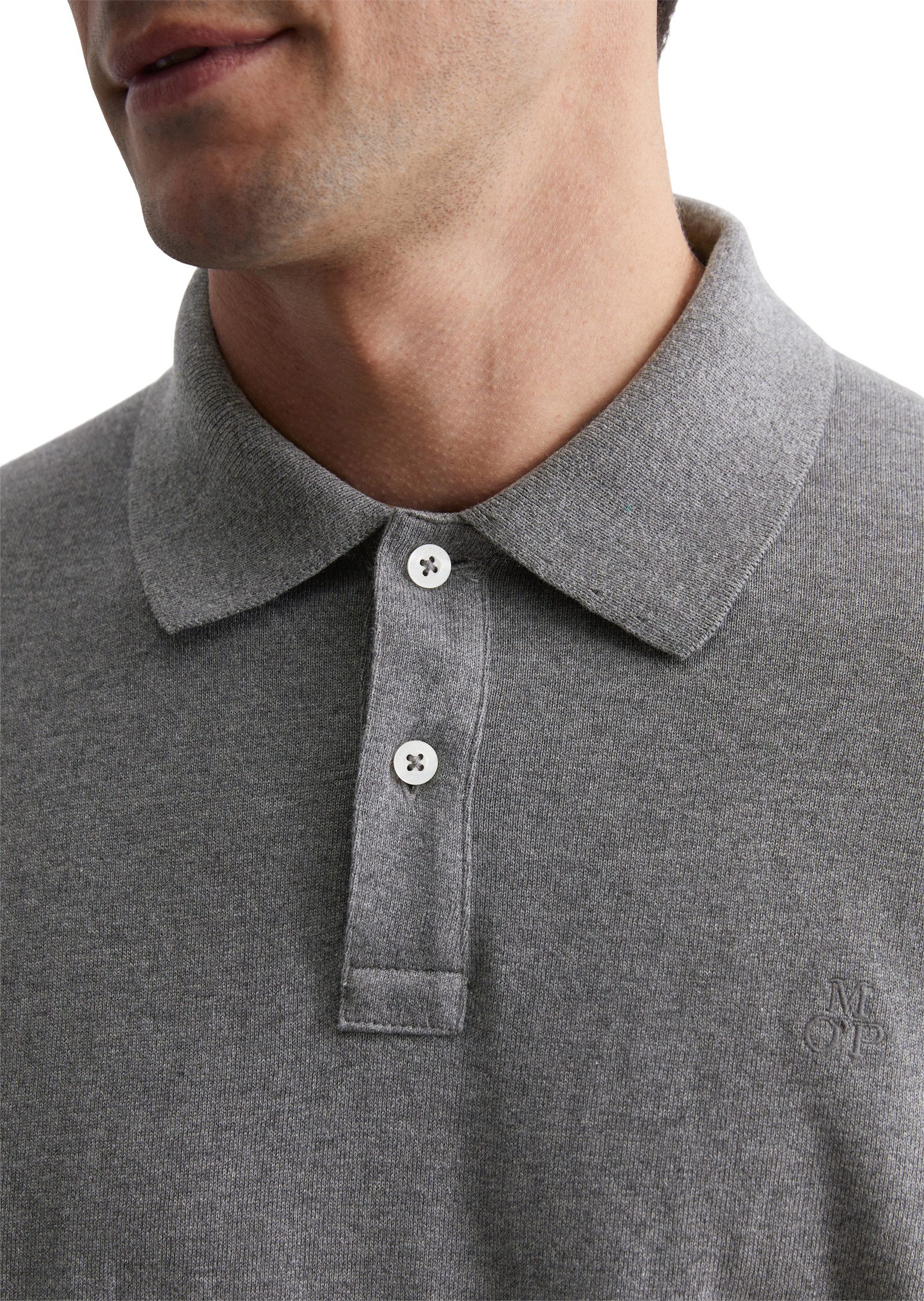 Marc O'Polo Poloshirt met lange mouwen
