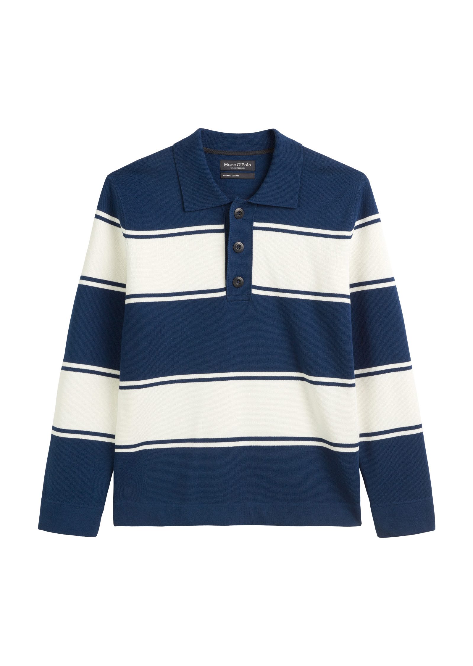 Marc O'Polo Trui met polokraag van licht milano-brei