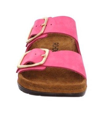 Rohde Slippers Rodigo , sleehak, zomerschoenen, pantoffels met comfortabel soft voetbed