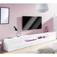 tecnos tv-meubel real breedte 240 cm wit