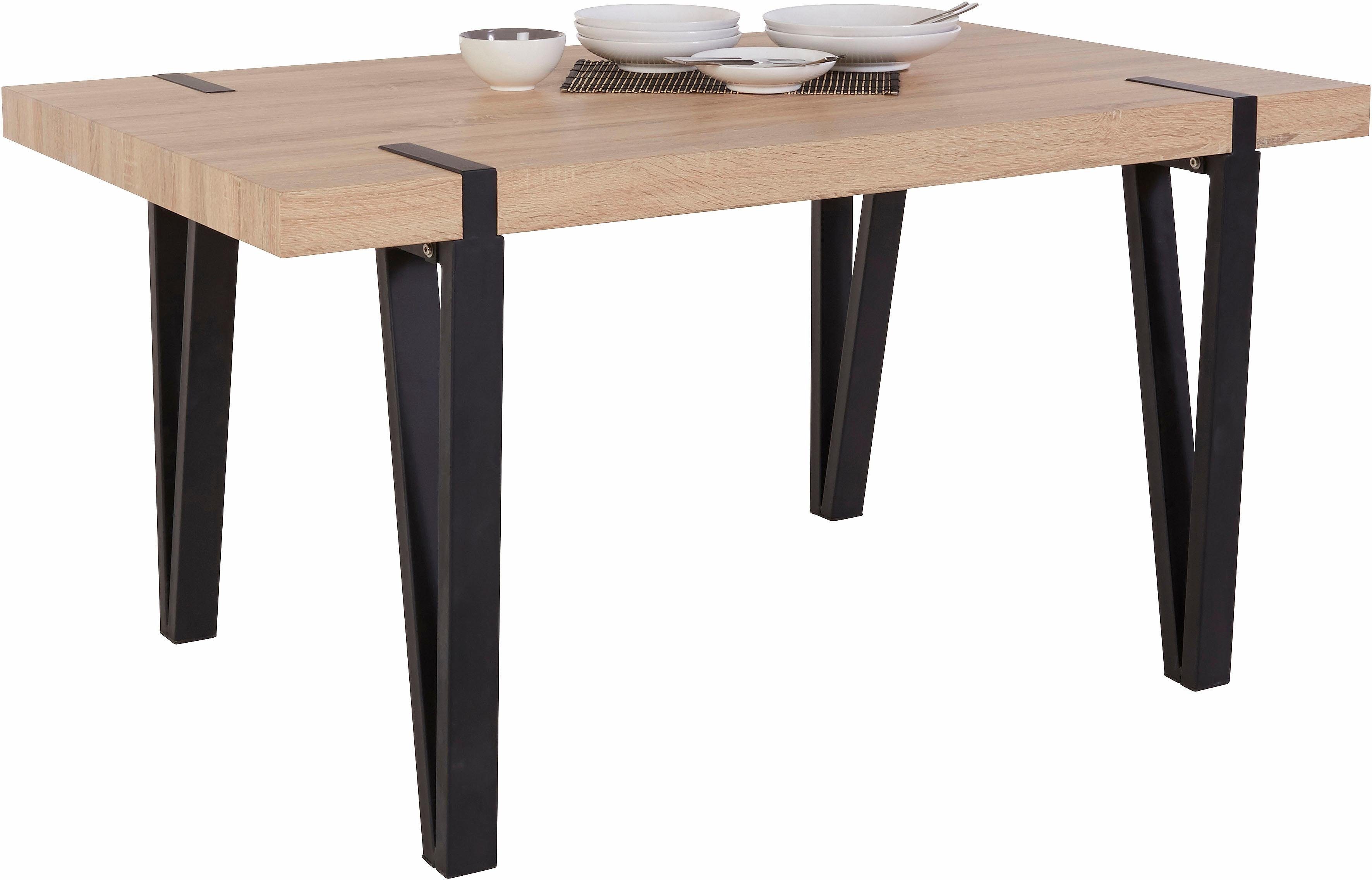 Home affaire Eettafel Sanchez Breedte 150 cm