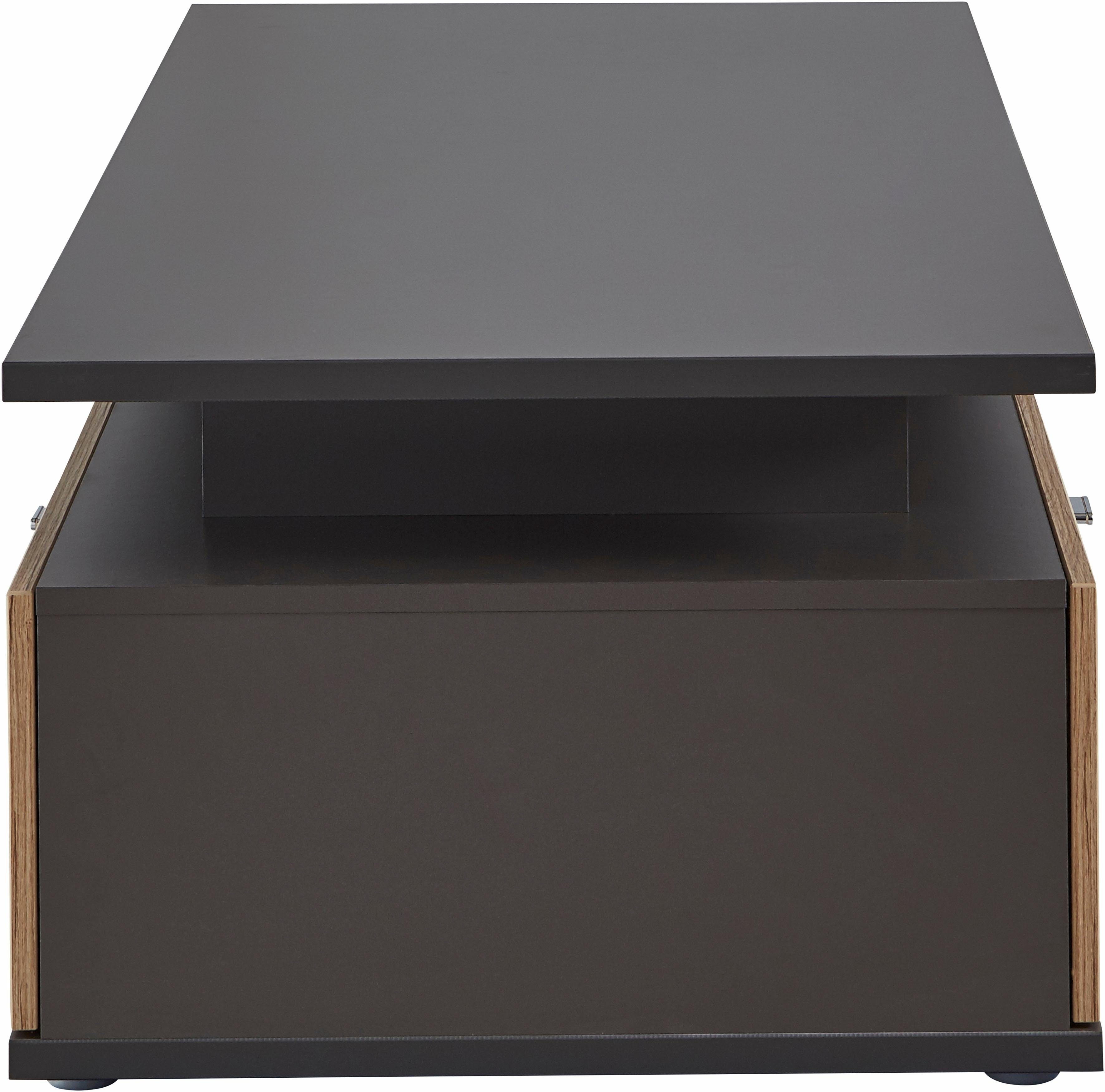 FORTE Salontafel Como Salontafel, lade, soft close, B/H/D 120/40,2/59 cm