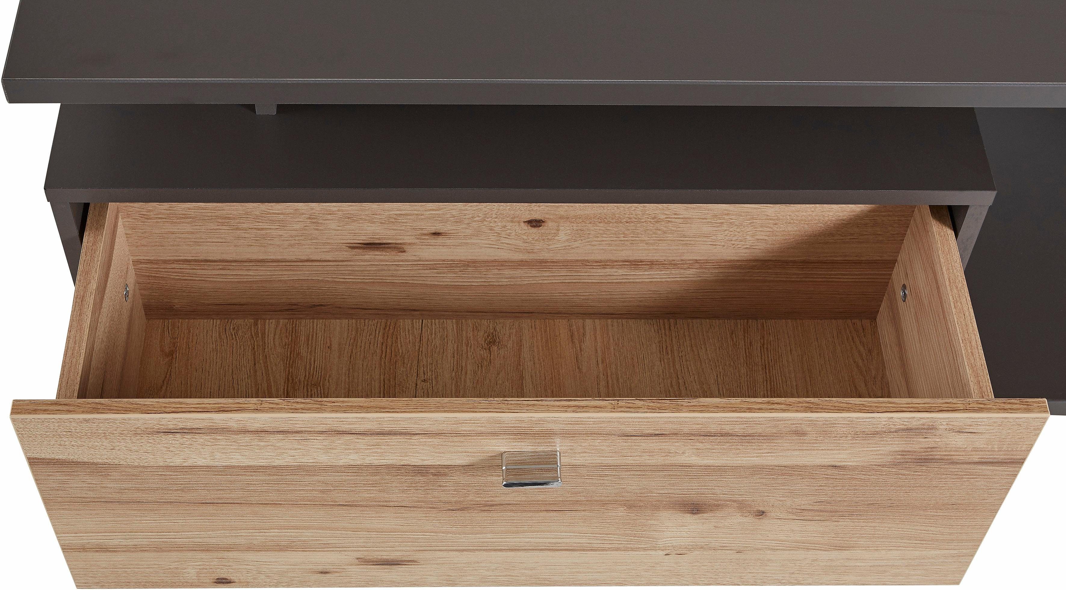 FORTE Salontafel Como Salontafel, lade, soft close, B/H/D 120/40,2/59 cm