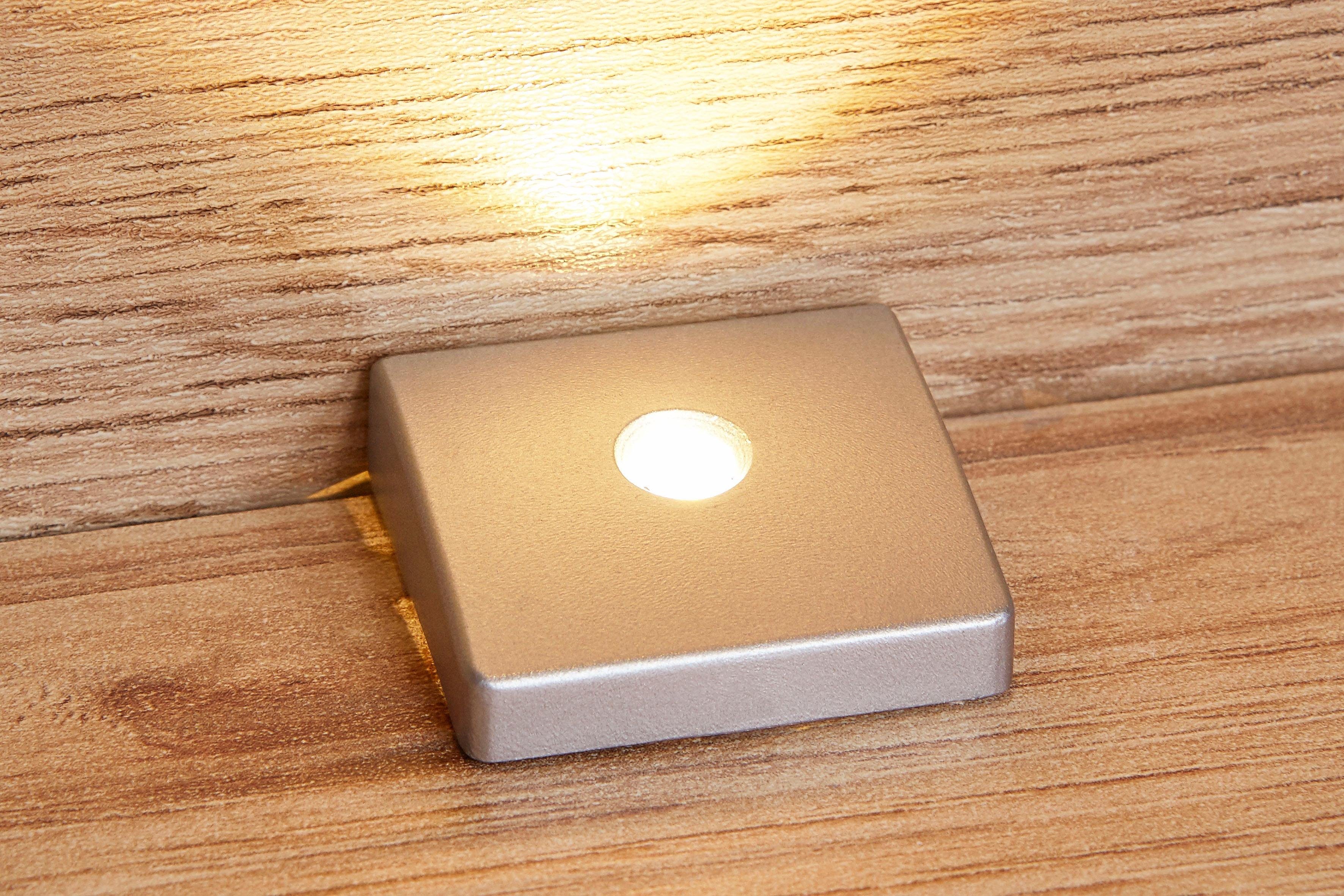 FORTE Vitrinekast Como Vitrine, glazen deur, LED-verlichting, soft close links scharnier