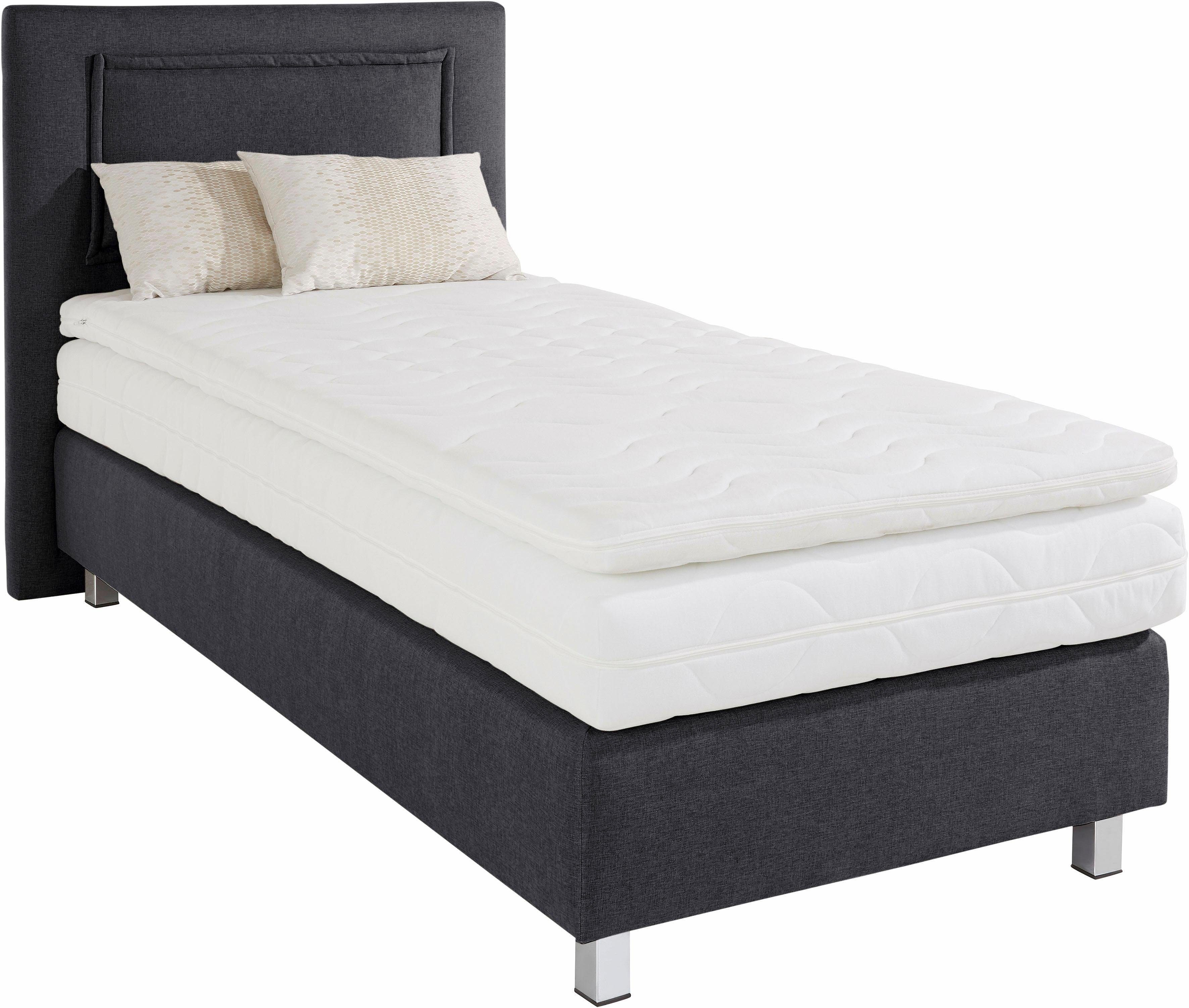Westfalia Polsterbetten Boxspring incl. topmatras van koudschuim en sierkussen