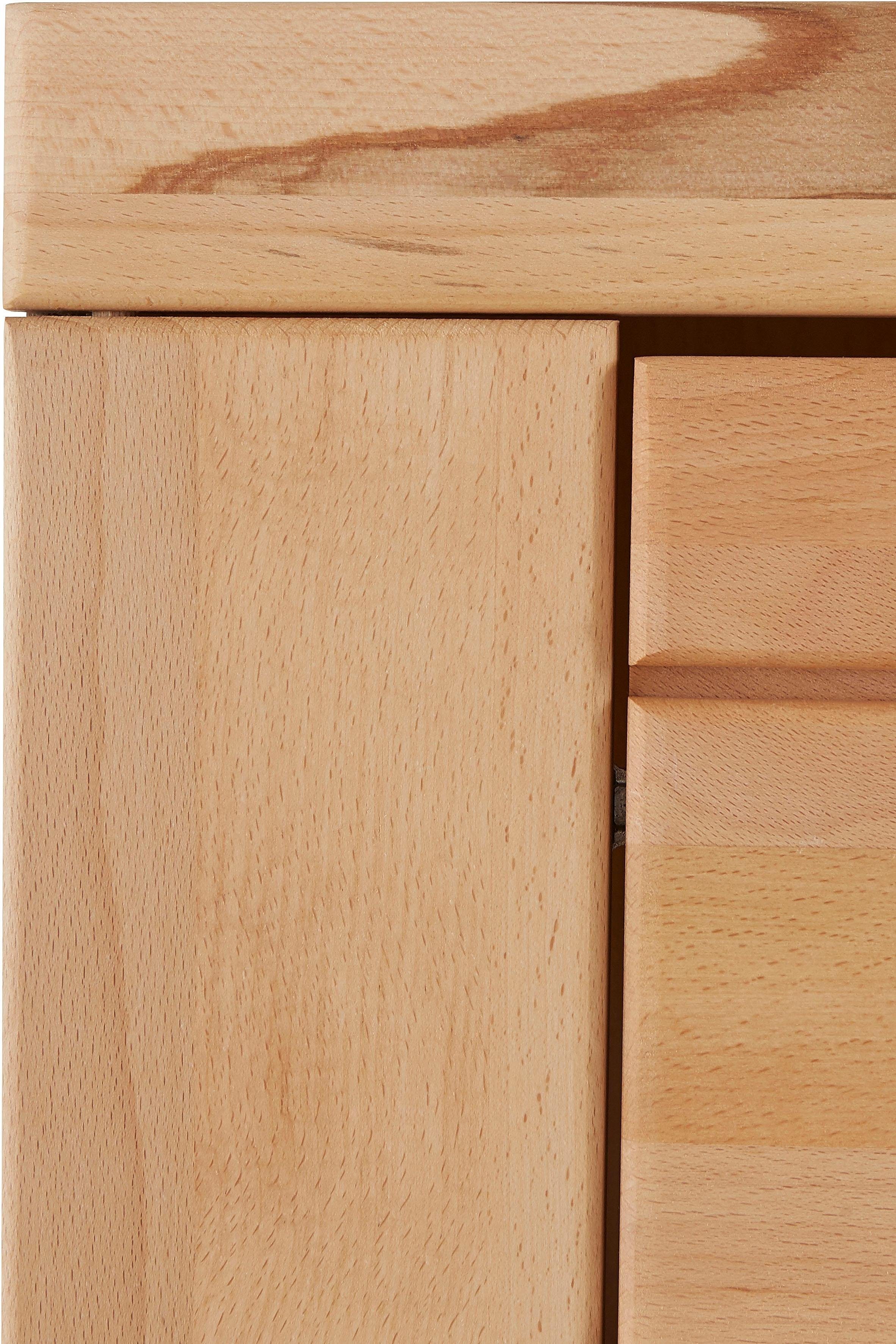 Home affaire Highboard Kolding Breedte 100 cm met 2 glasdeuren