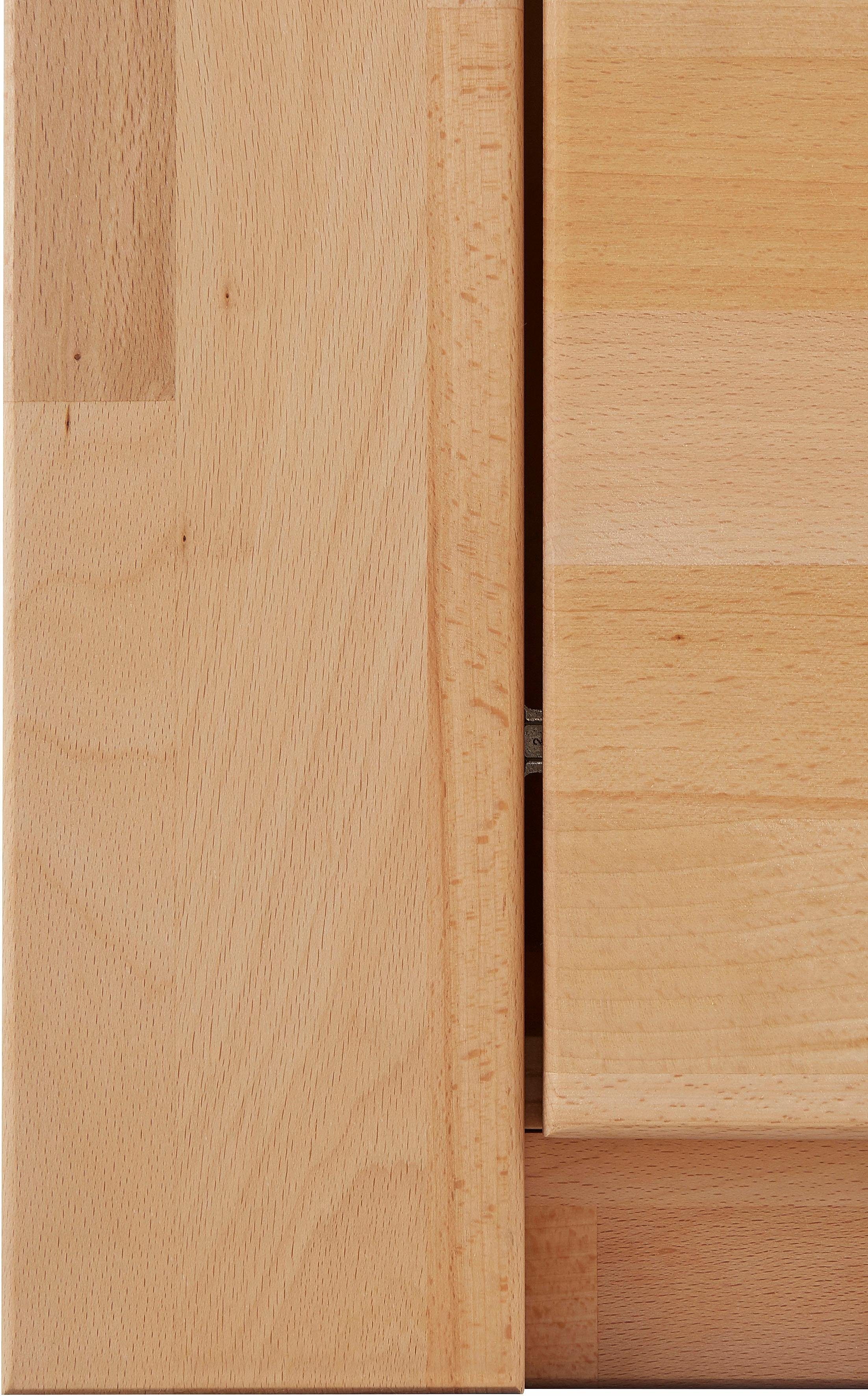 Home affaire Highboard Kolding Breedte 100 cm met 2 glasdeuren