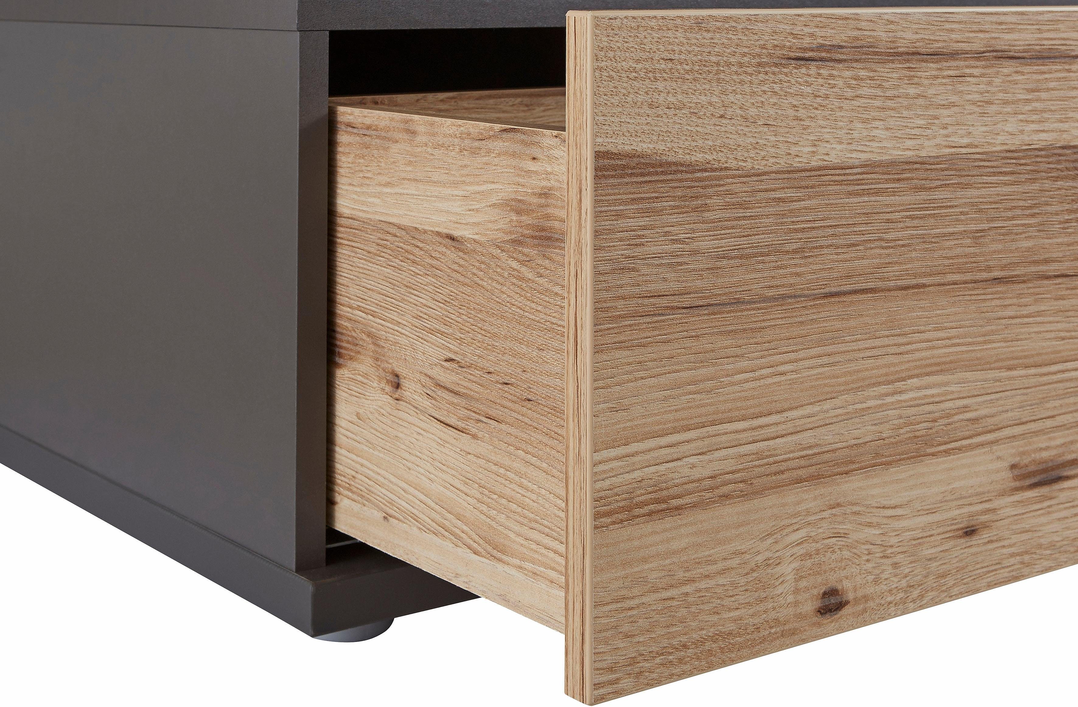 FORTE Salontafel Como Salontafel, lade, soft close, B/H/D 120/40,2/59 cm
