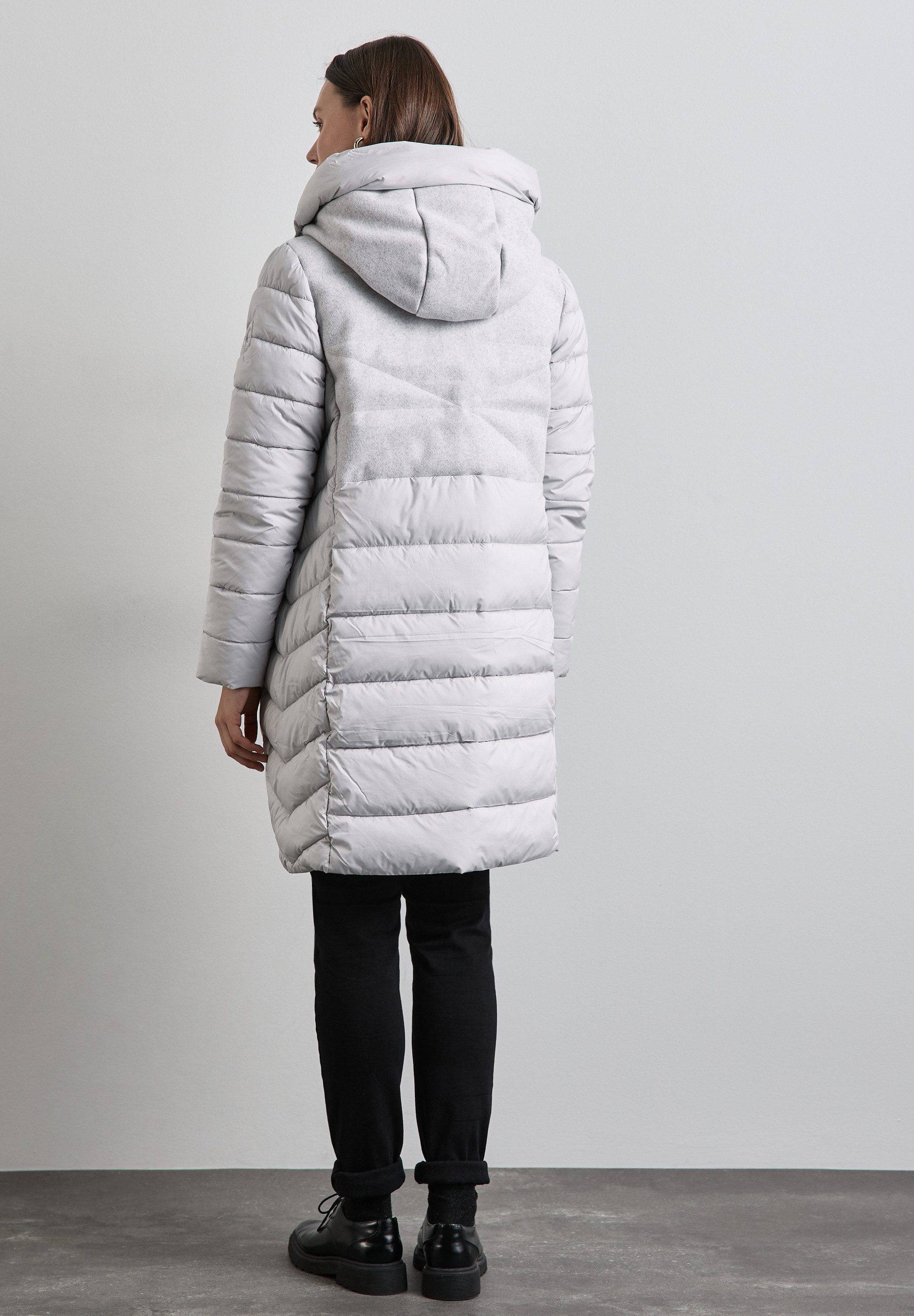 STREET ONE Gewatteerde jas met een capuchon
