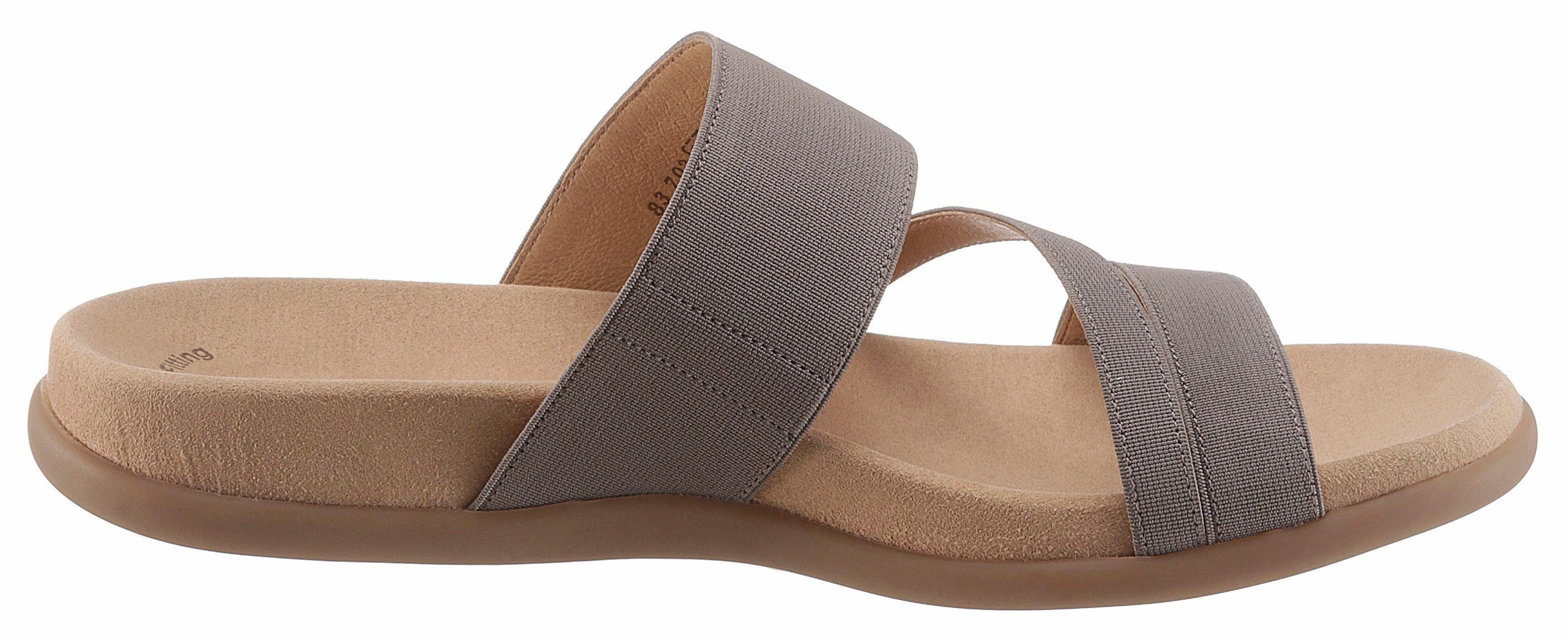 Gabor Slippers sleehak, zomerschoen, pantoffels met ademende leren voering