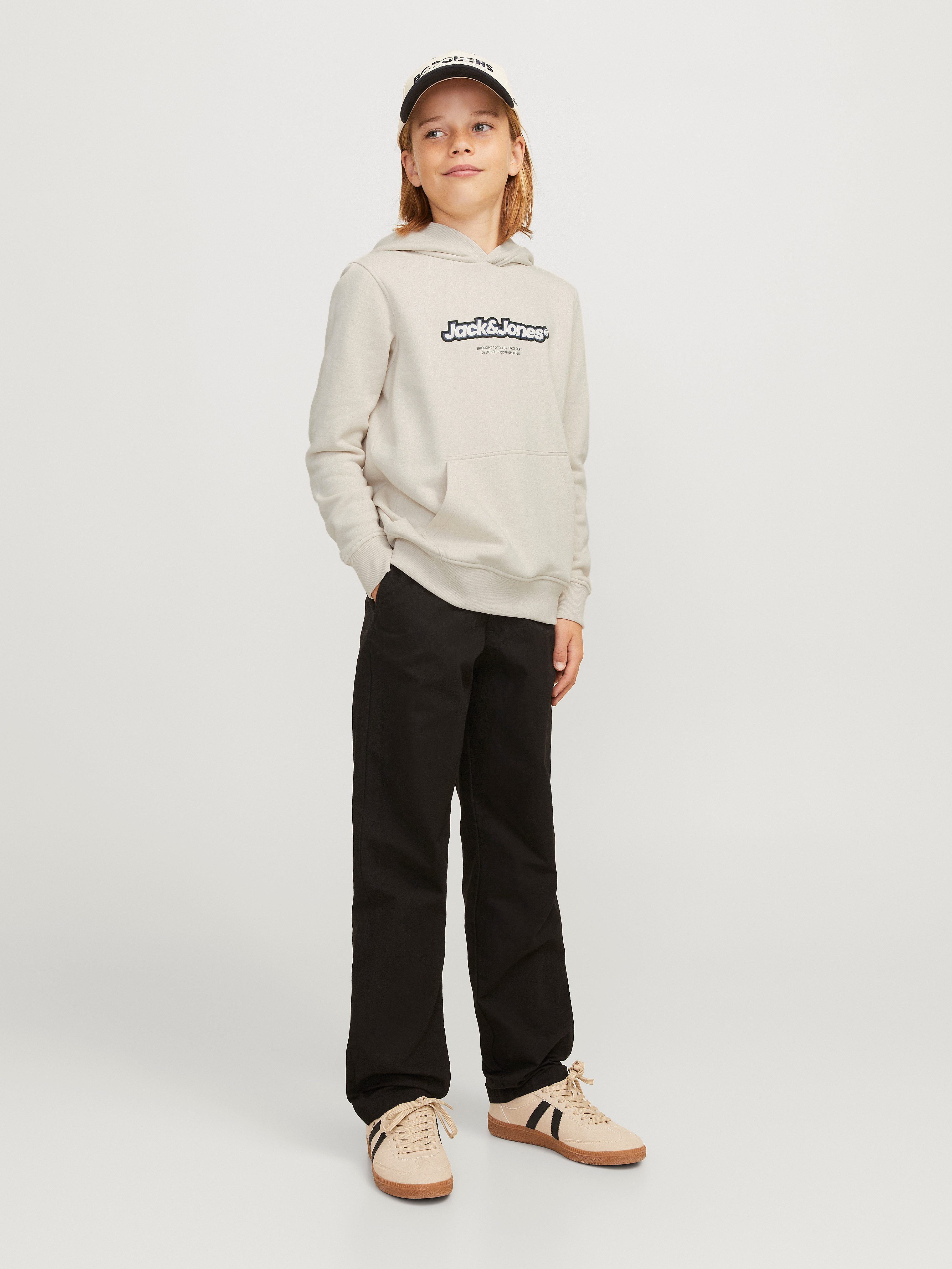 Jack & Jones Junior Hoodie JORVESTERBRO NEWTON BRNDG SWEAT BF JNR