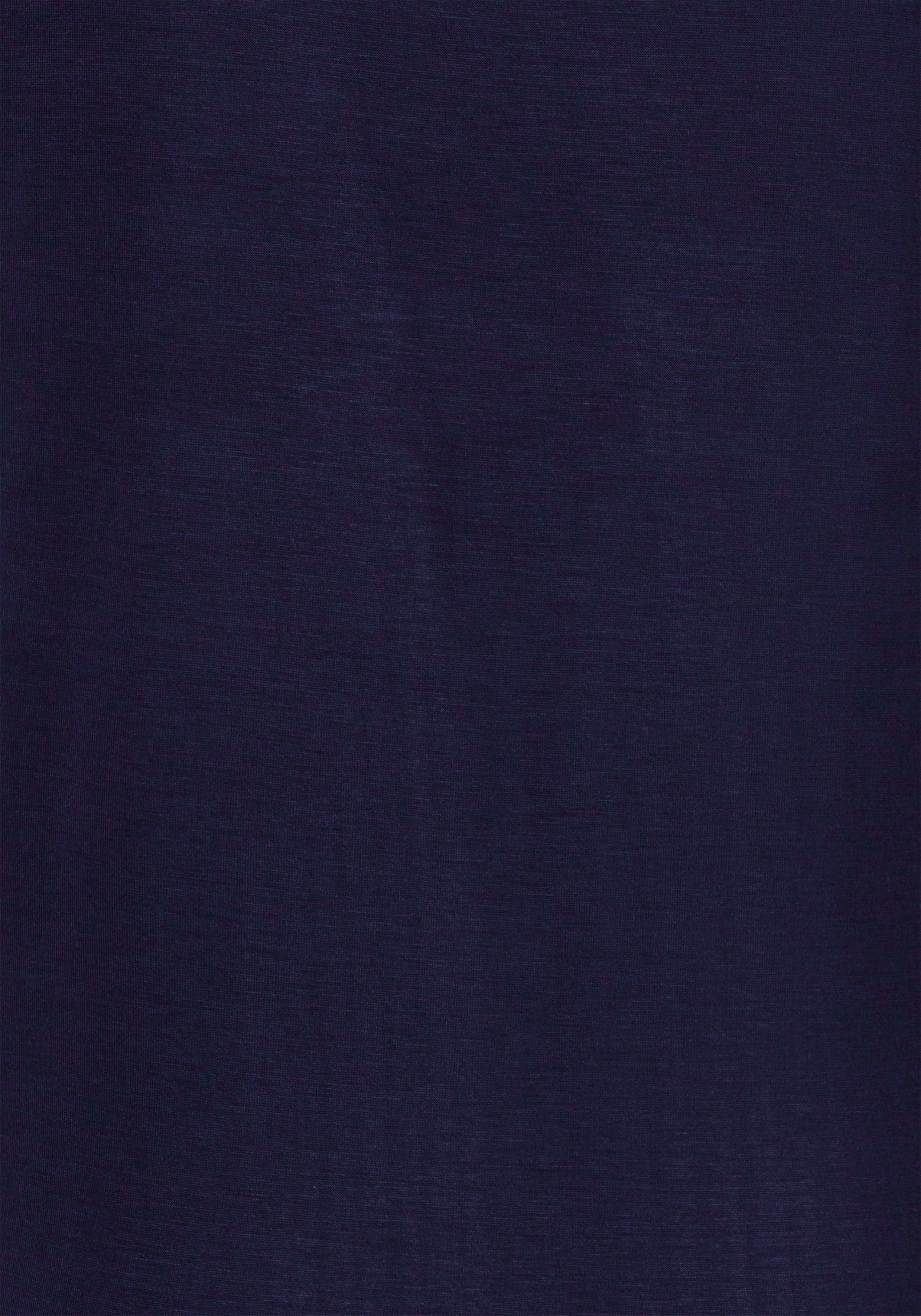 Lascana Pyjama top met aangeknipte mouwen