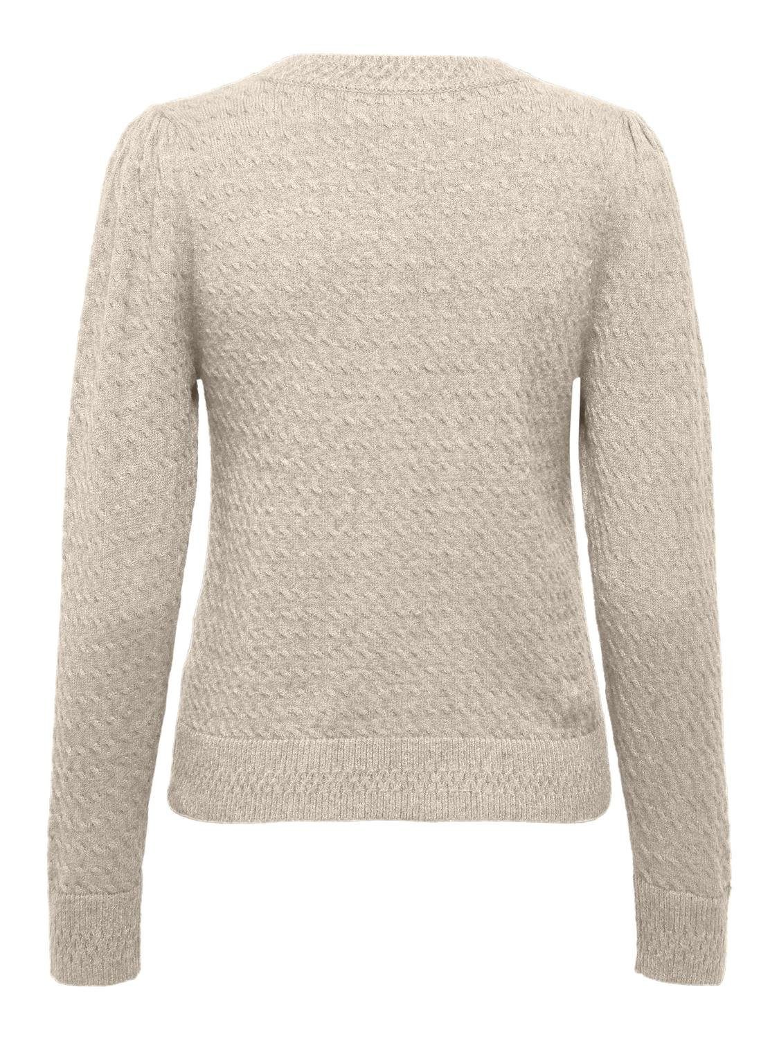 Only Trui met ronde hals ONLKATIA LS PUFF O-NECK CC KNT