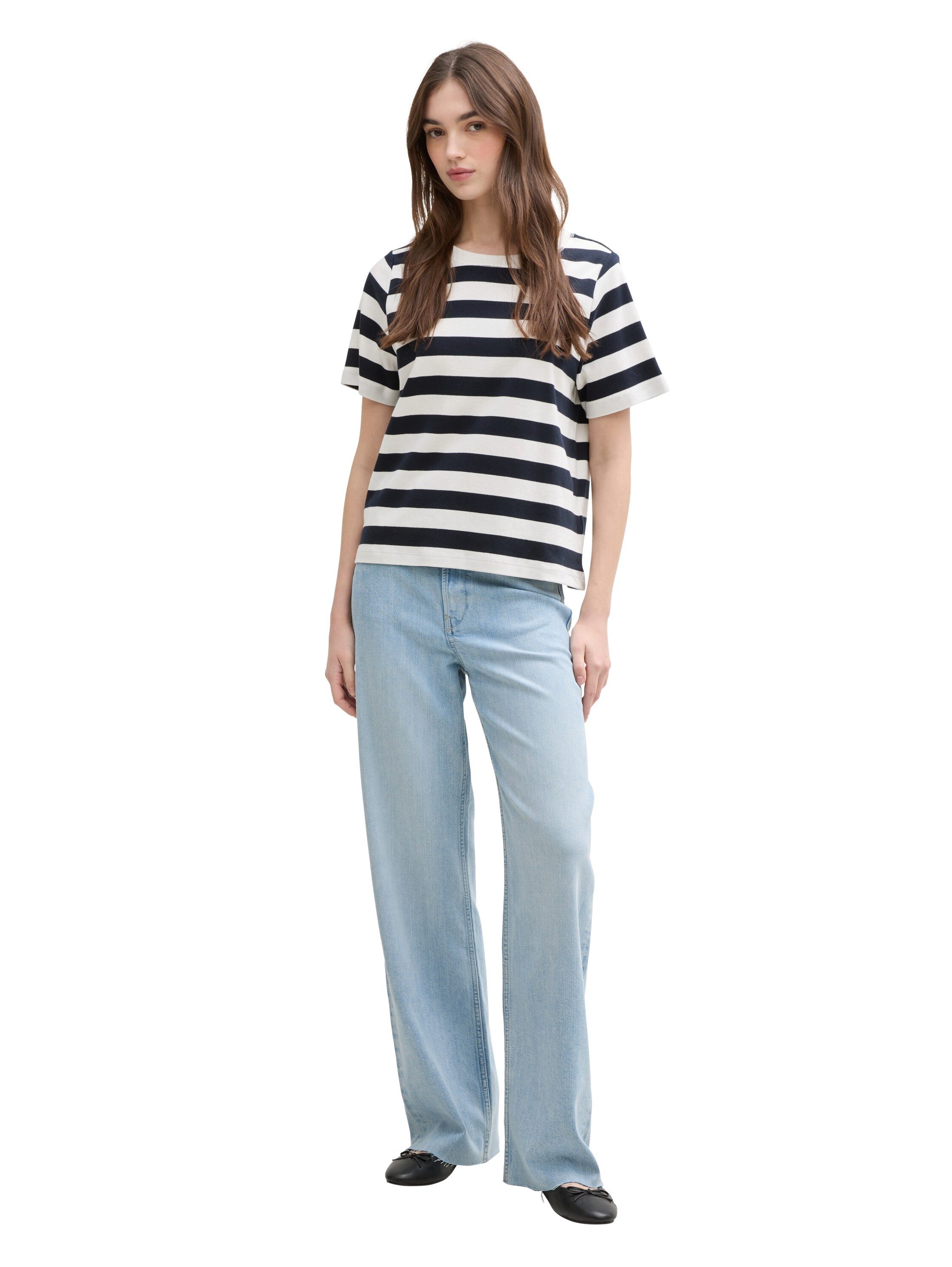 Tom Tailor Denim Wijde jeans met stretch