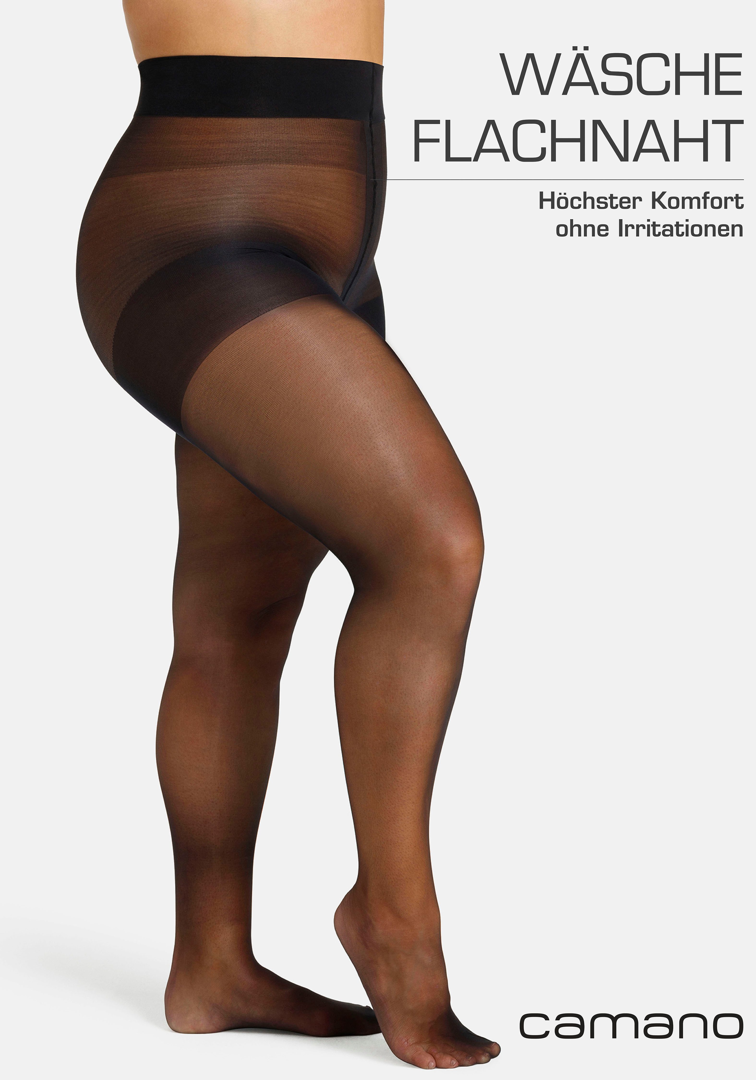 Camano Panty Fine curvy met naadloze taille-afsluiting (1 stuk)