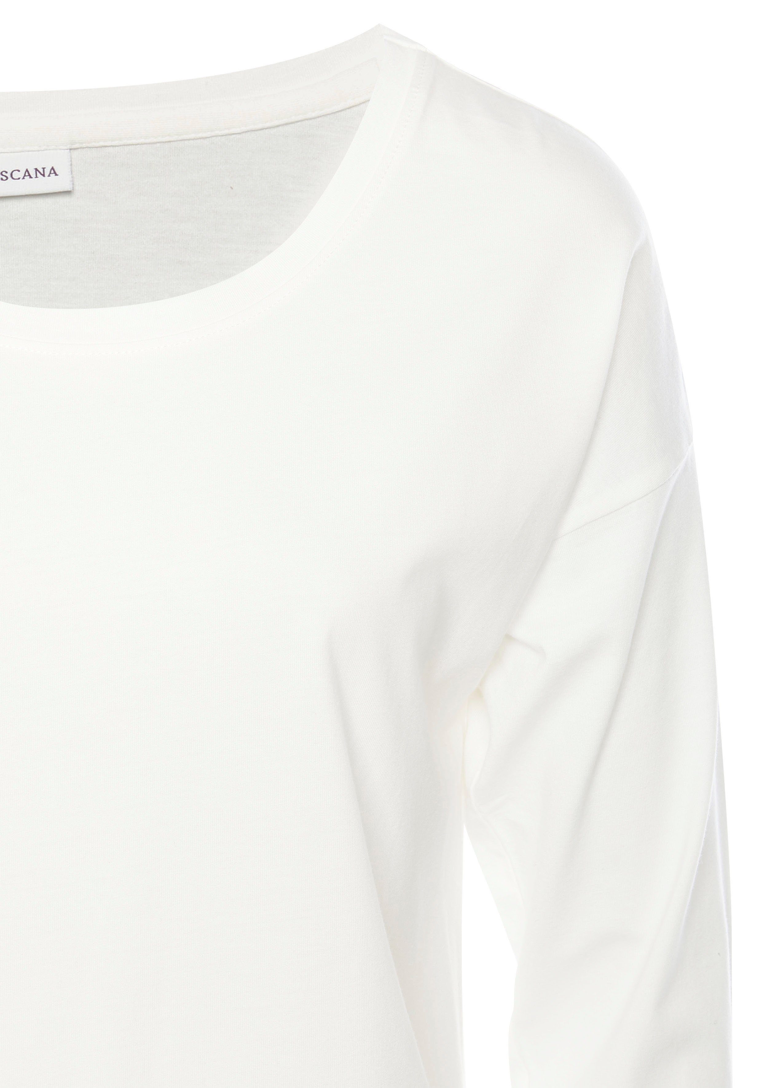 Lascana Pyjama top met afhangende schouders