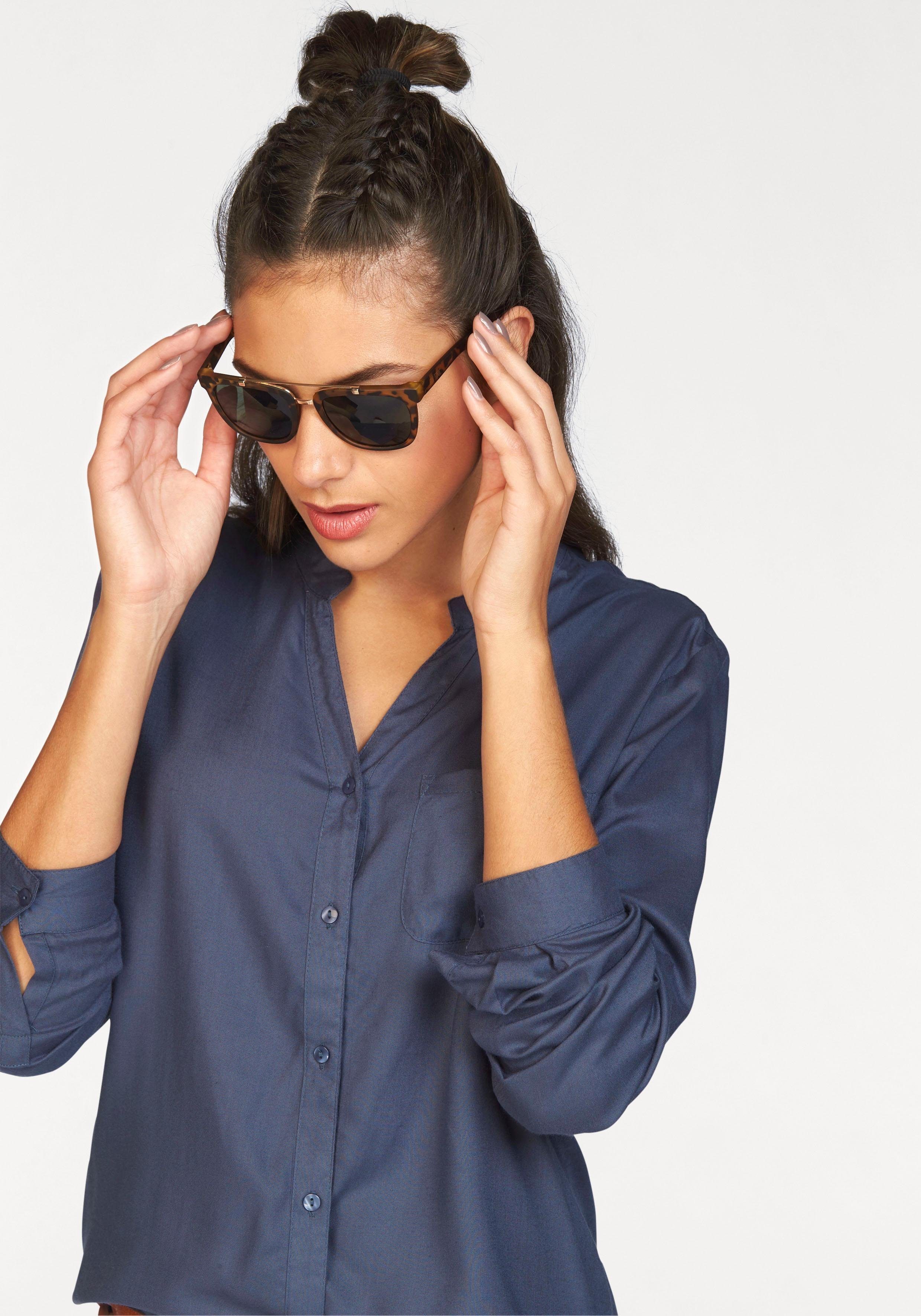 AJC Overhemdblouse met verschillende printvarianten of in uni