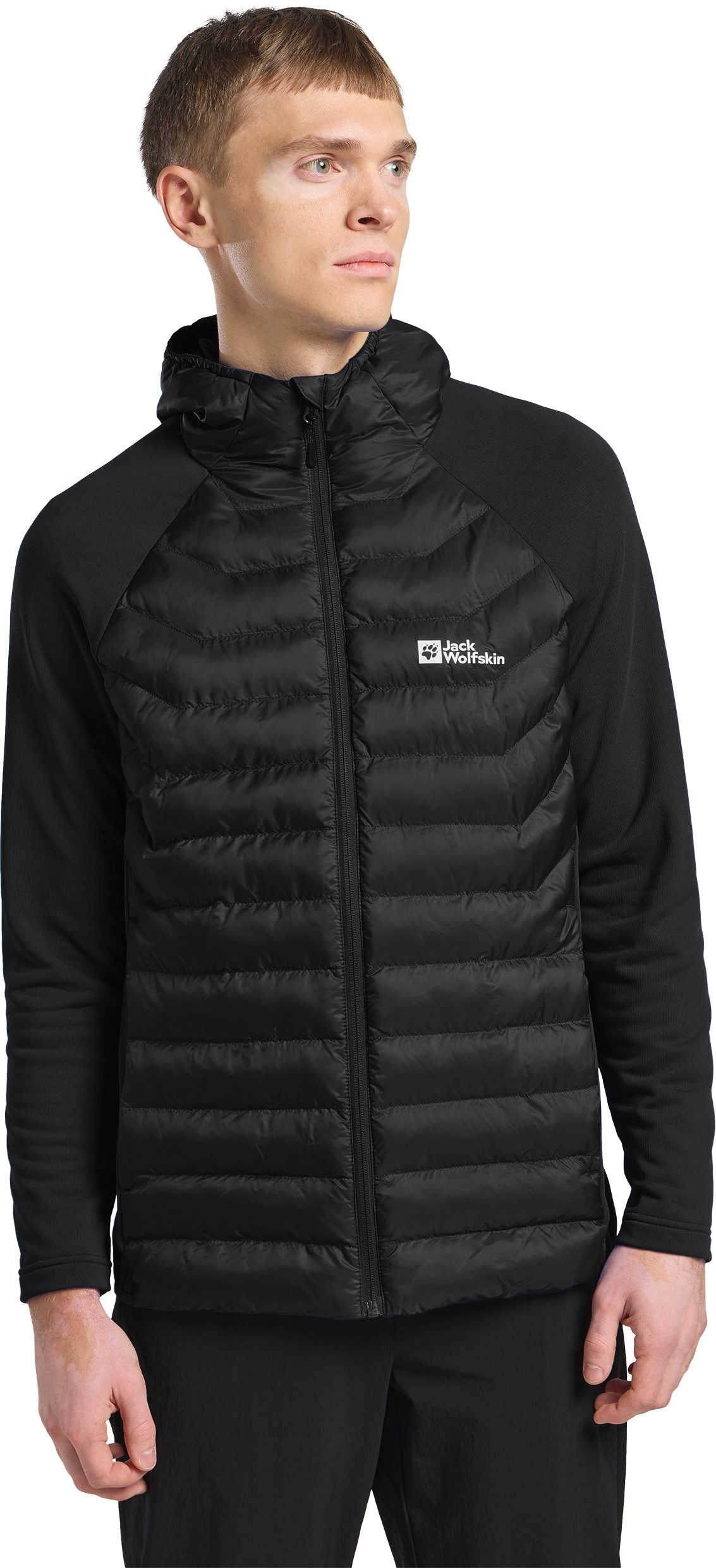 Jack Wolfskin Hybride jas ROUTEBURN PRO HYBRID M heren wandelen & outdoor maat XXL (58) zwart