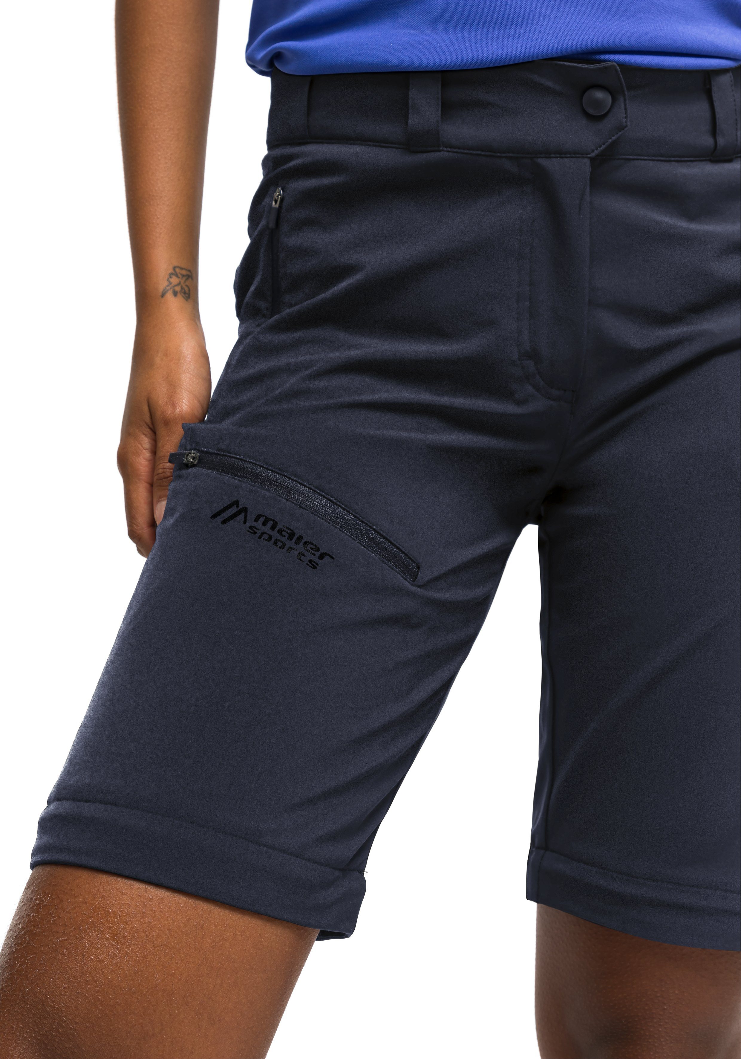 Maier Sports Functionele broek Latit zip W Prettige outdoorbroek in comfortabel model