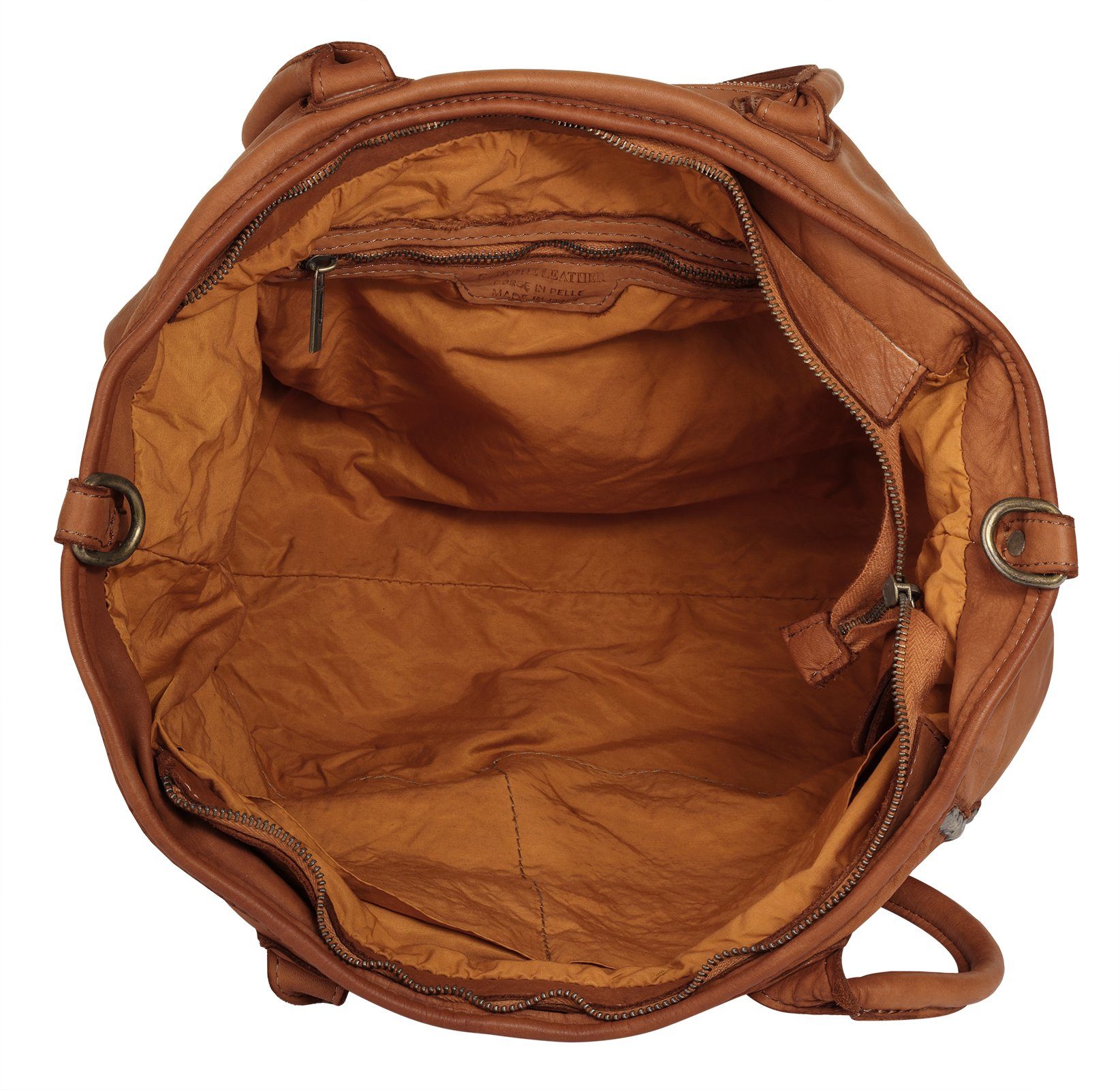 Samantha Look Shopper echt leer, made in italy