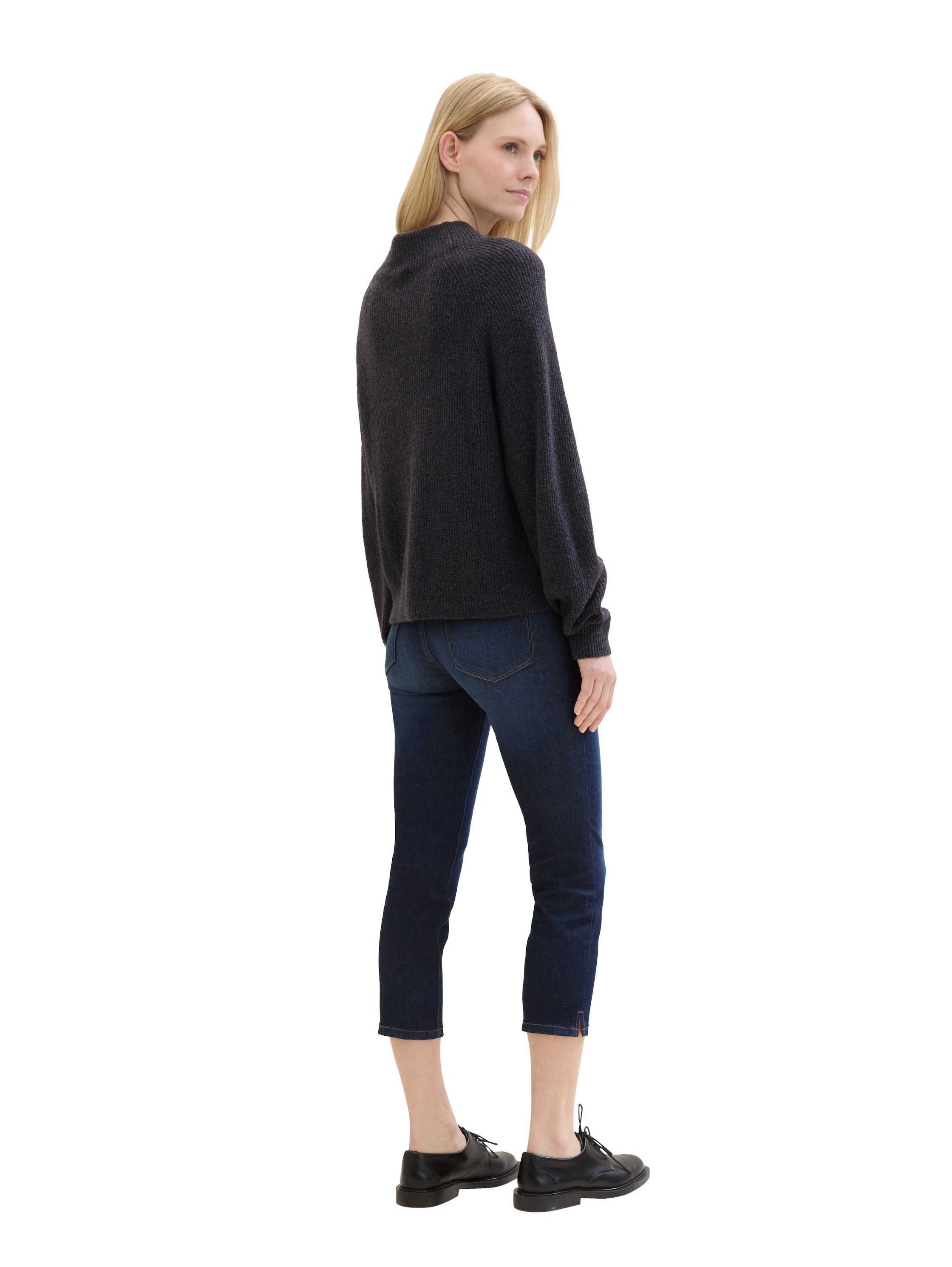 Tom Tailor Slim fit jeans ALEXA in 7/8 lengte en met bindband