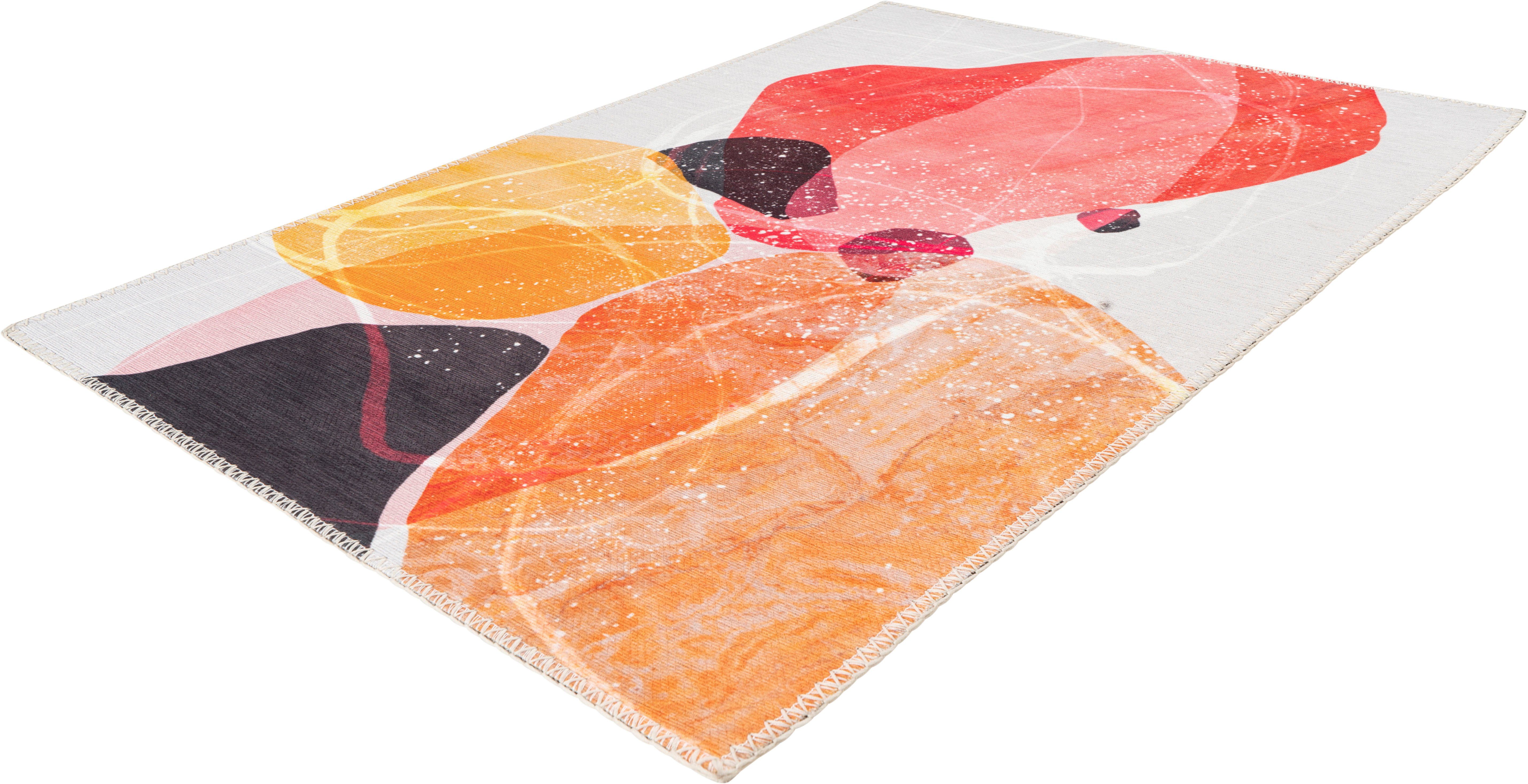 aRTE ESPINA Vloerkleed Picassa 100 Ontwerp zoals geschilderd, vlakgeweven, onderhoudsvriendelijk, geschikt voor vloerverwarming