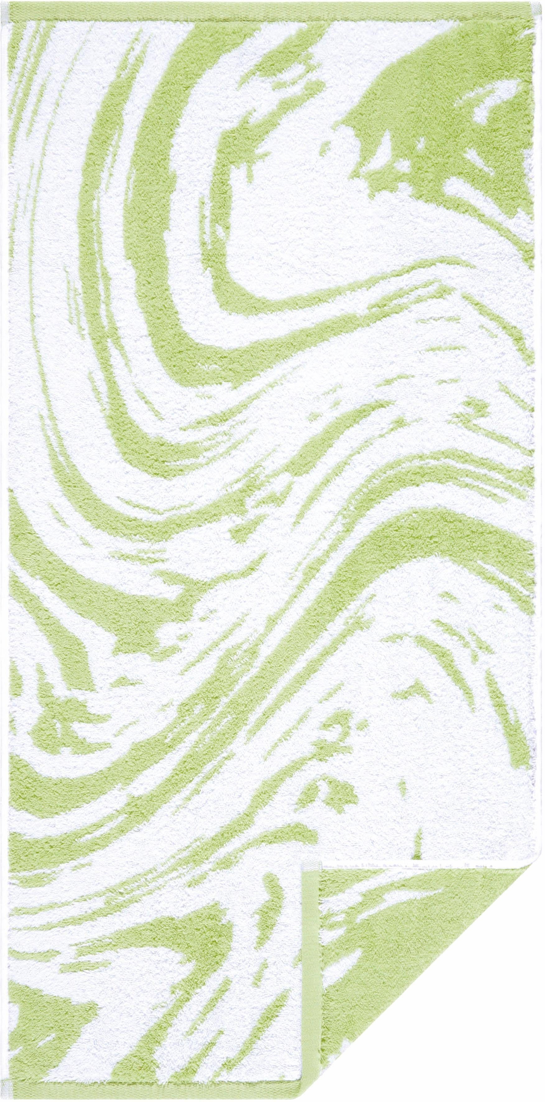 Egeria Handdoek Marble met patroon (2 stuks)