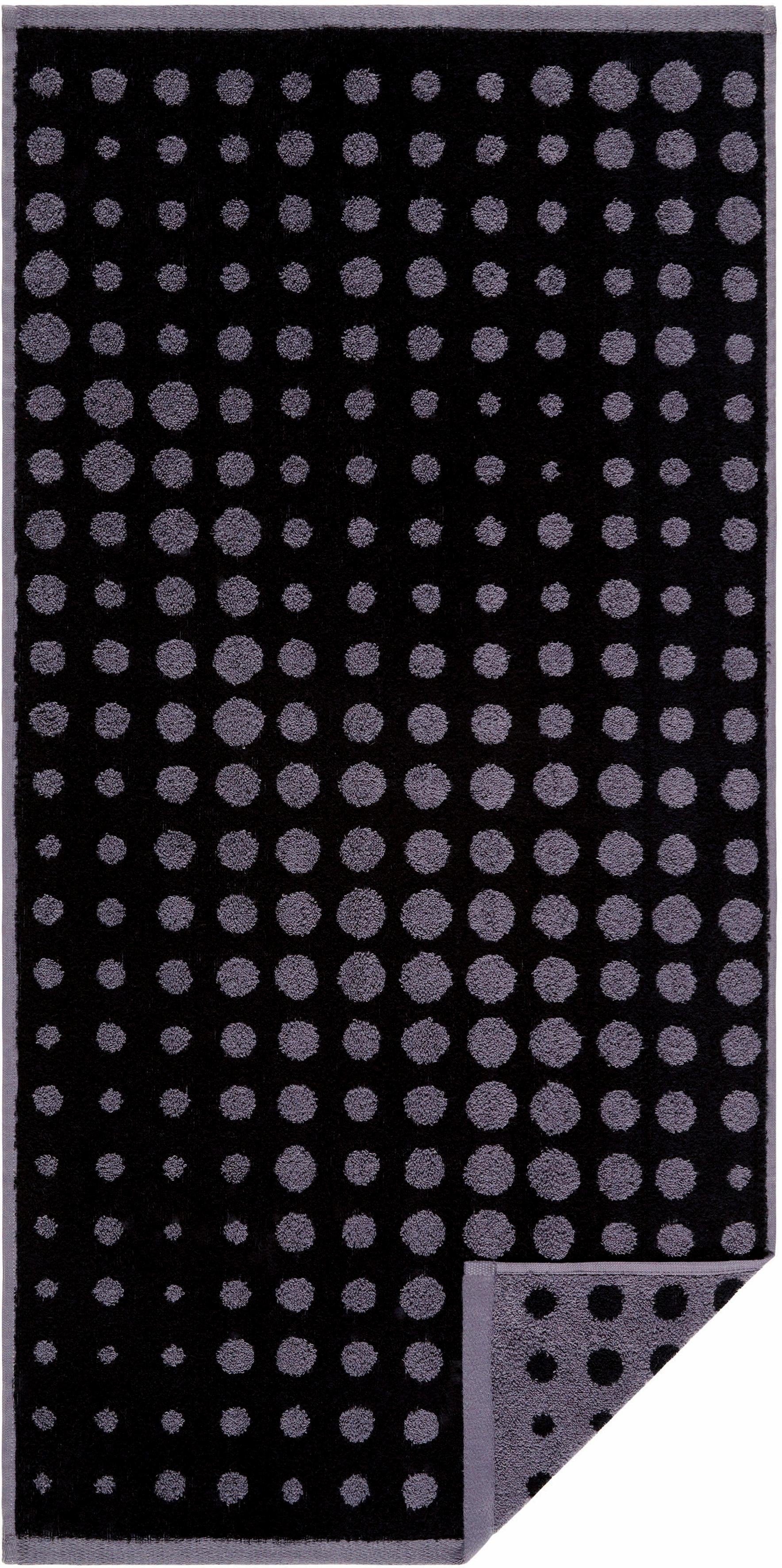 Egeria Handdoek Dot met patroon (2 stuks)