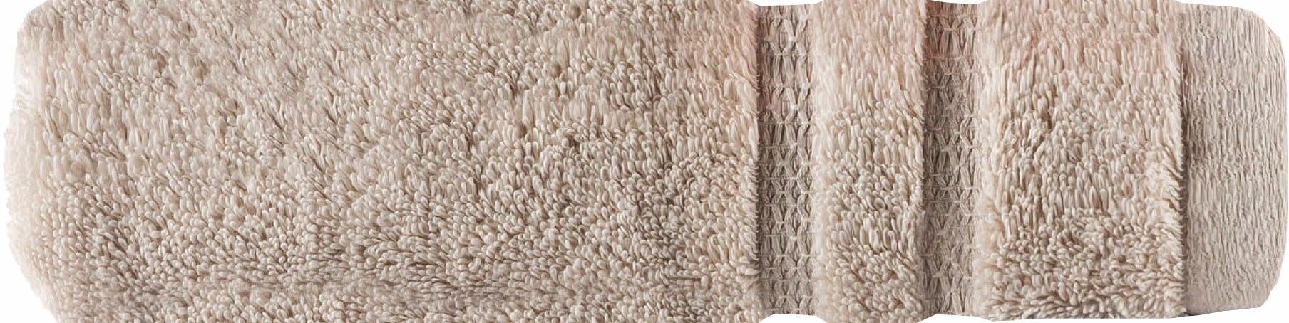 Egeria Gastendoeken Micro touch Streeprand, extreem absorberend & zacht, 100% katoen (3-delig)
