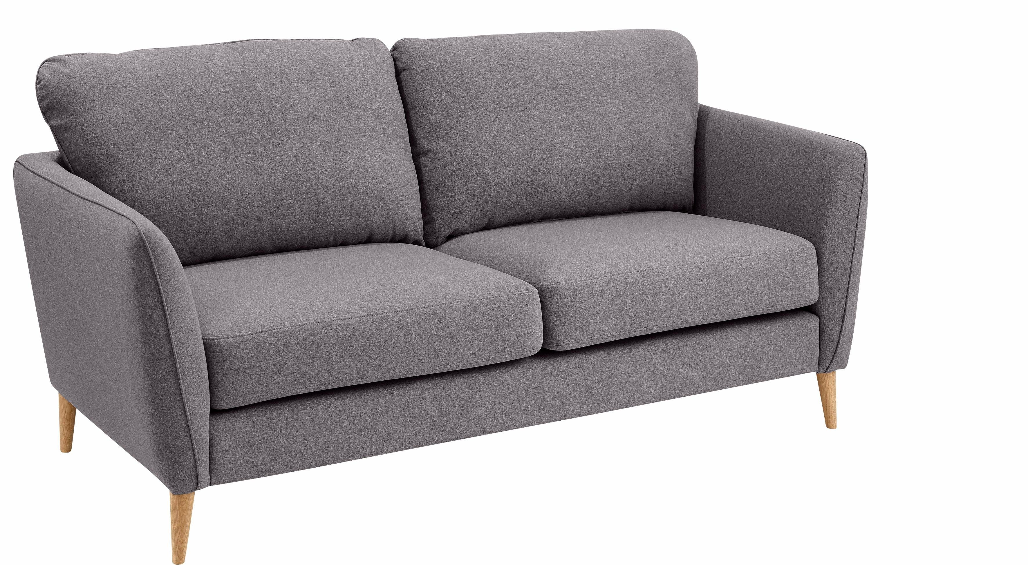 Home affaire 2-zitsbank MARSEILLE compact bank 170 cm, cord, vlakke weefsel, structuur, geweven stof