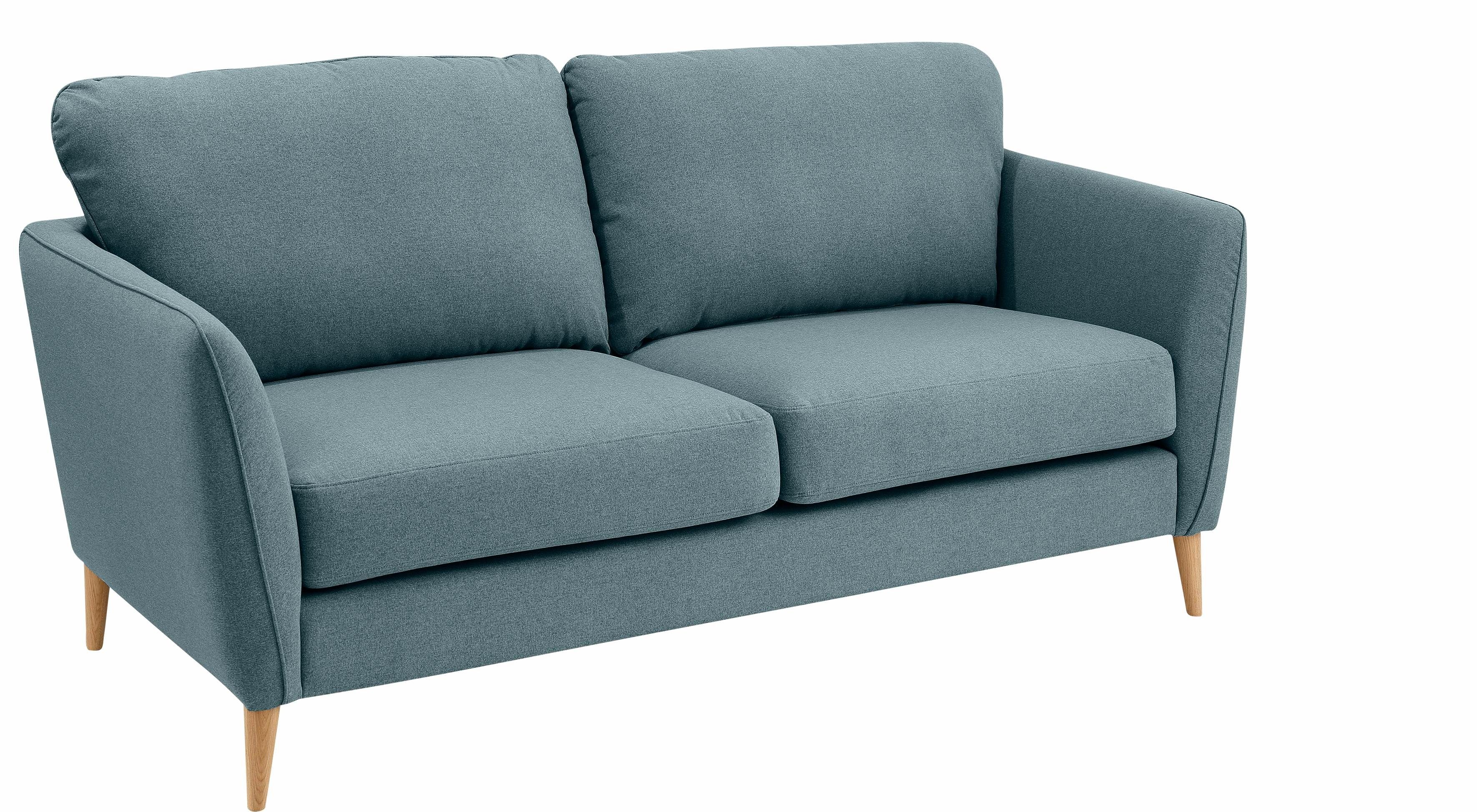 Home affaire 2-zitsbank MARSEILLE compact bank 170 cm, cord, vlakke weefsel, structuur, geweven stof
