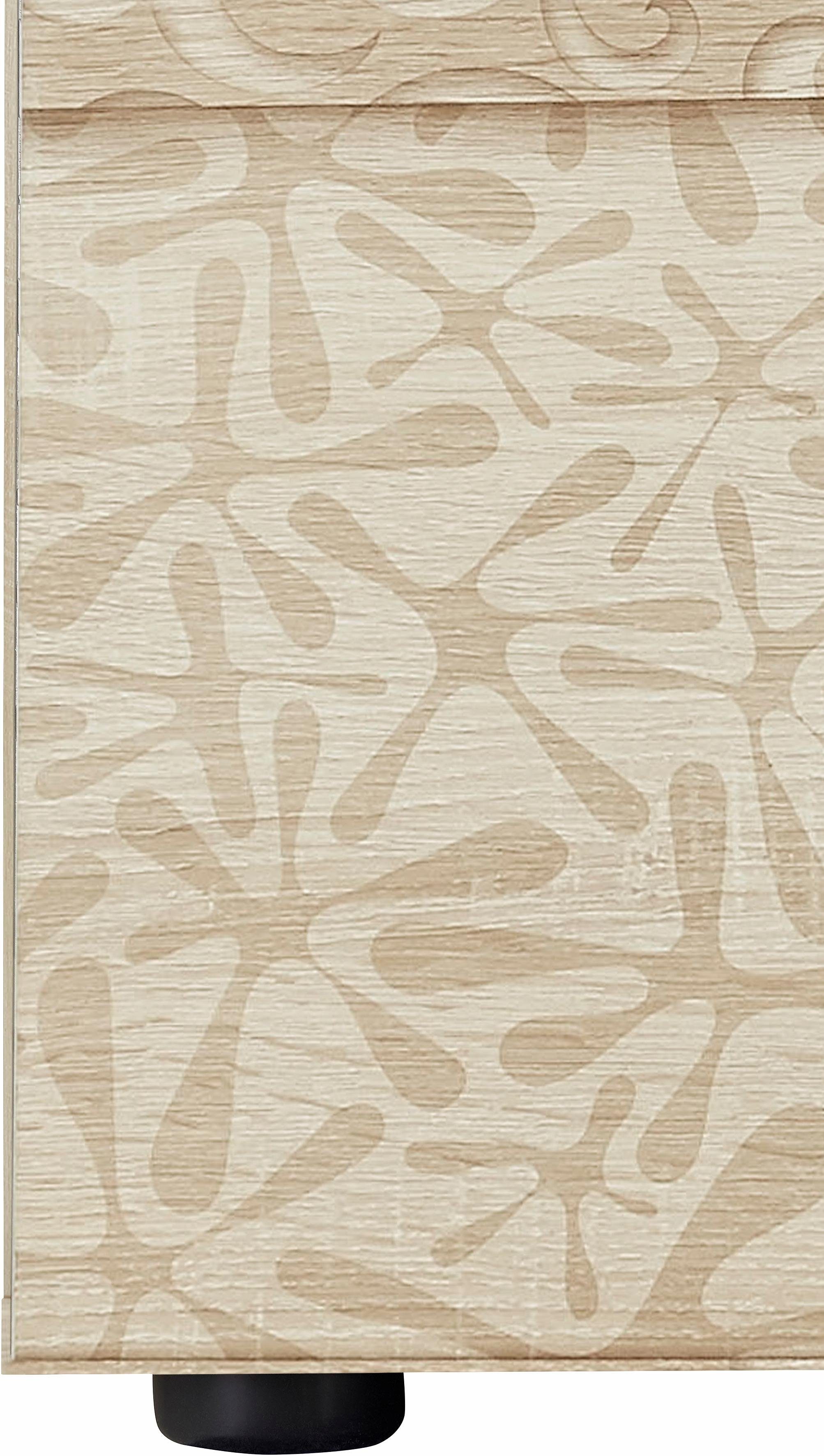 INOSIGN Tv-meubel Miro Breedte 181 cm met decoratieve zeefdruk