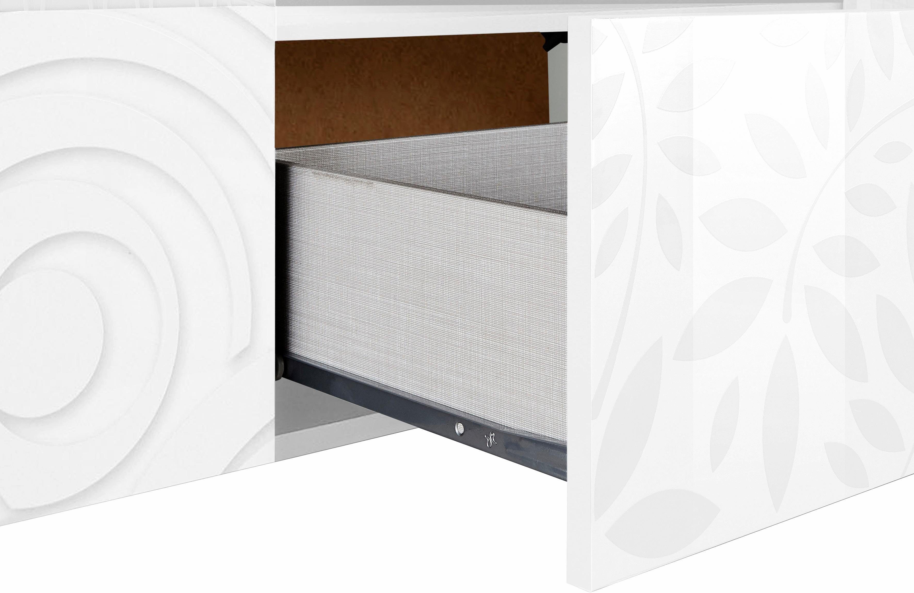 INOSIGN Tv-meubel Miro Breedte 181 cm met decoratieve zeefdruk
