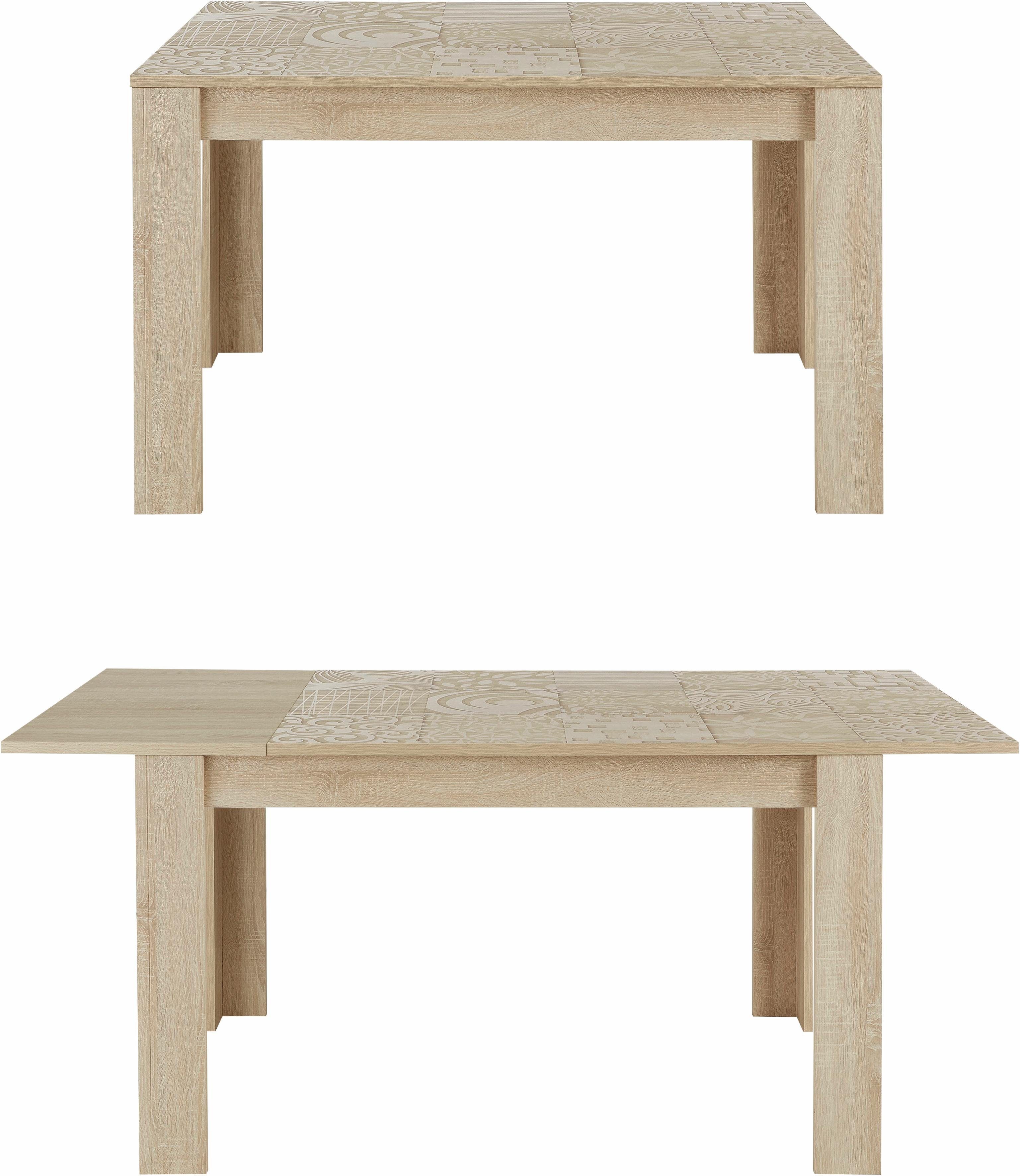 INOSIGN Eettafel Miro Breedte 137-185 cm