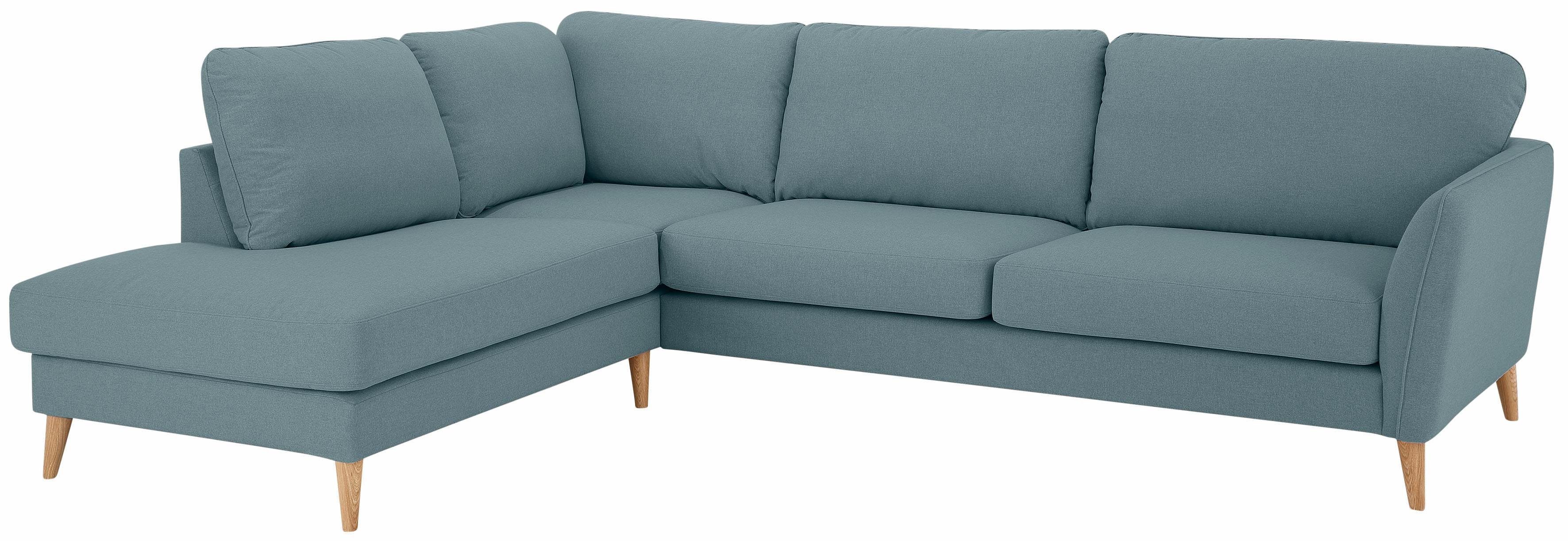 Home affaire Hoekbank MARSEILLE 278/202 cm, L-vorm, ottoman rechts/links, verschillende bekledingen