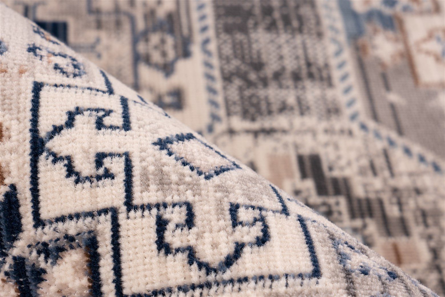me gusta Vloerkleed Anouk 425 Vervaagde look, oriëntaals ontwerp, onderhoudsvriendelijk