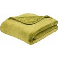 goezze deken premium cashmere feeling met een premium kasjmier gevoel groen