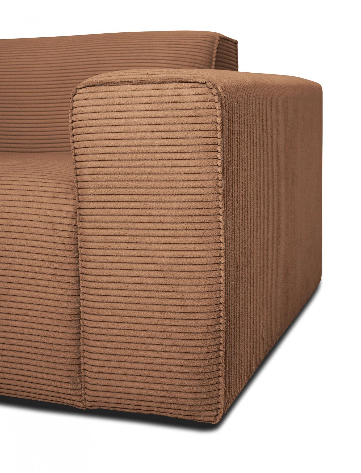 INOSIGN Zithoek Clayton in een trendy ribfluwelen bekleding, diverse combinaties mogelijk
