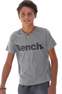 bench. t-shirt met logoprint grijs