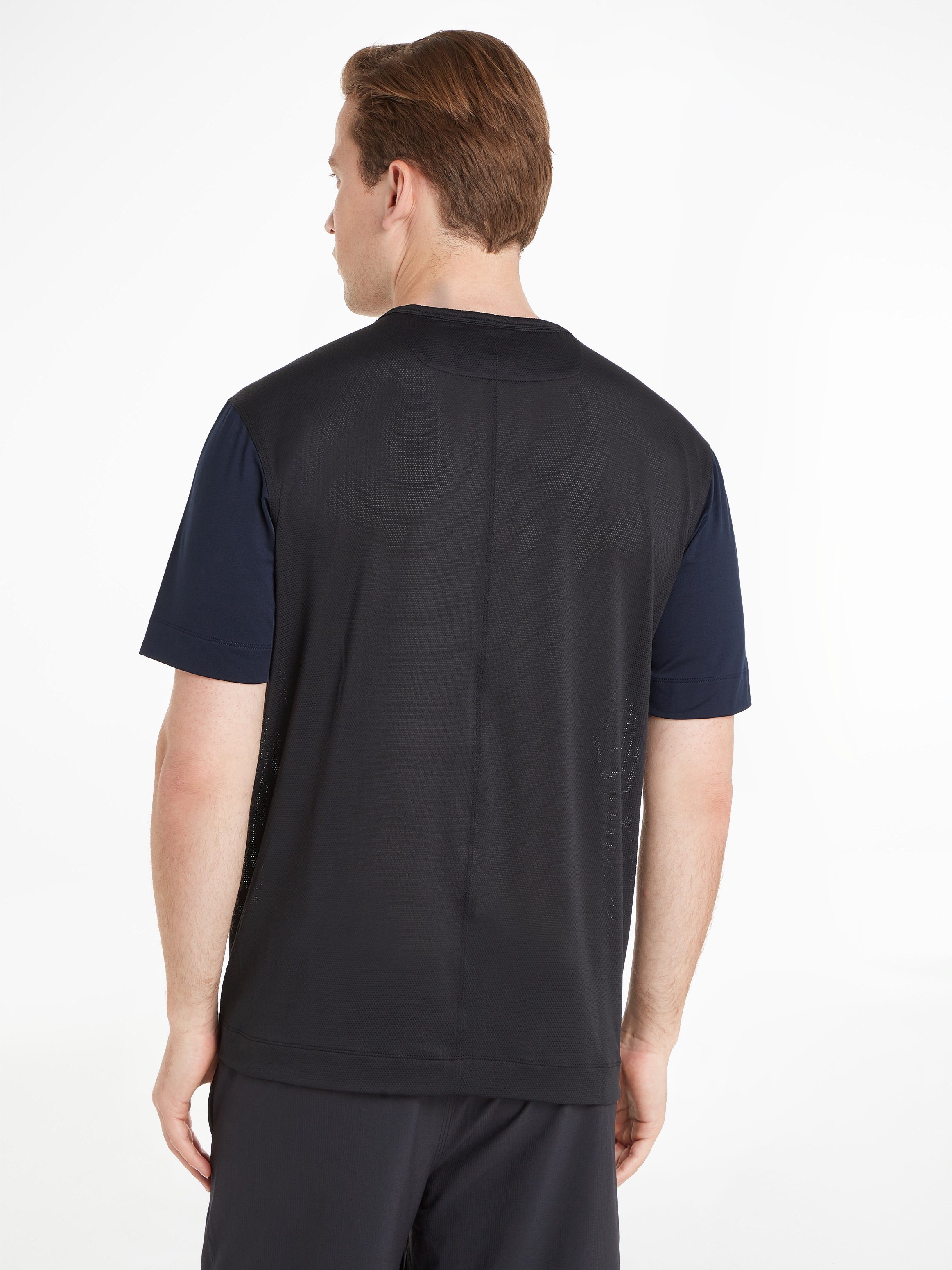 Calvin Klein Performance Shirt met korte mouwen met een ronde hals