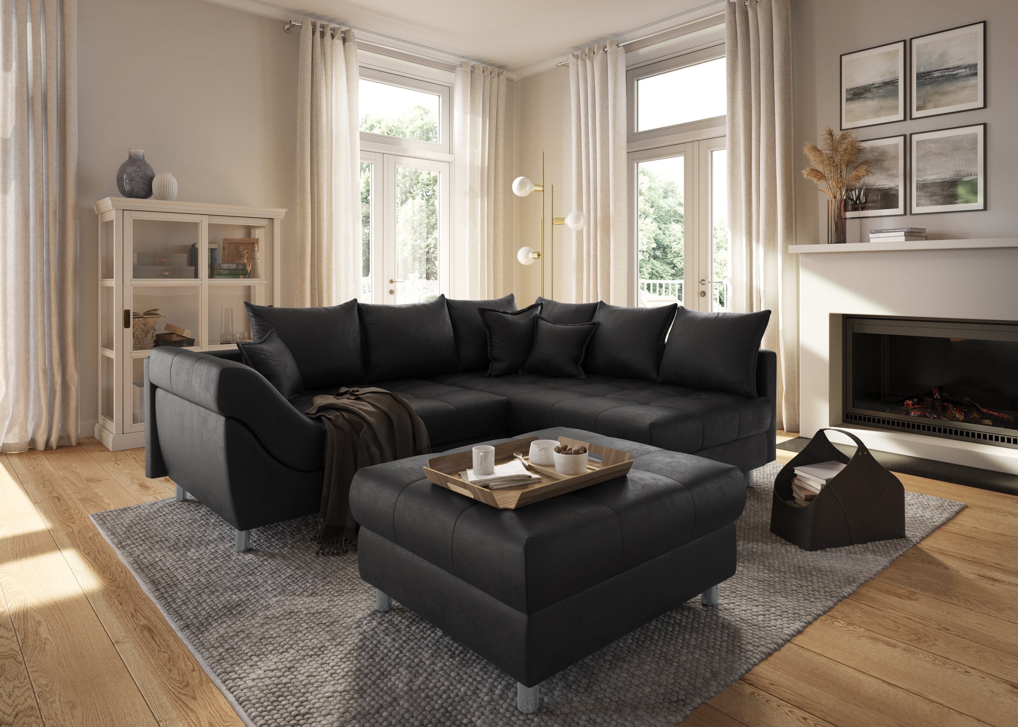 COLLECTION AB Hocker Innsbruck met comfortabele binnenvering