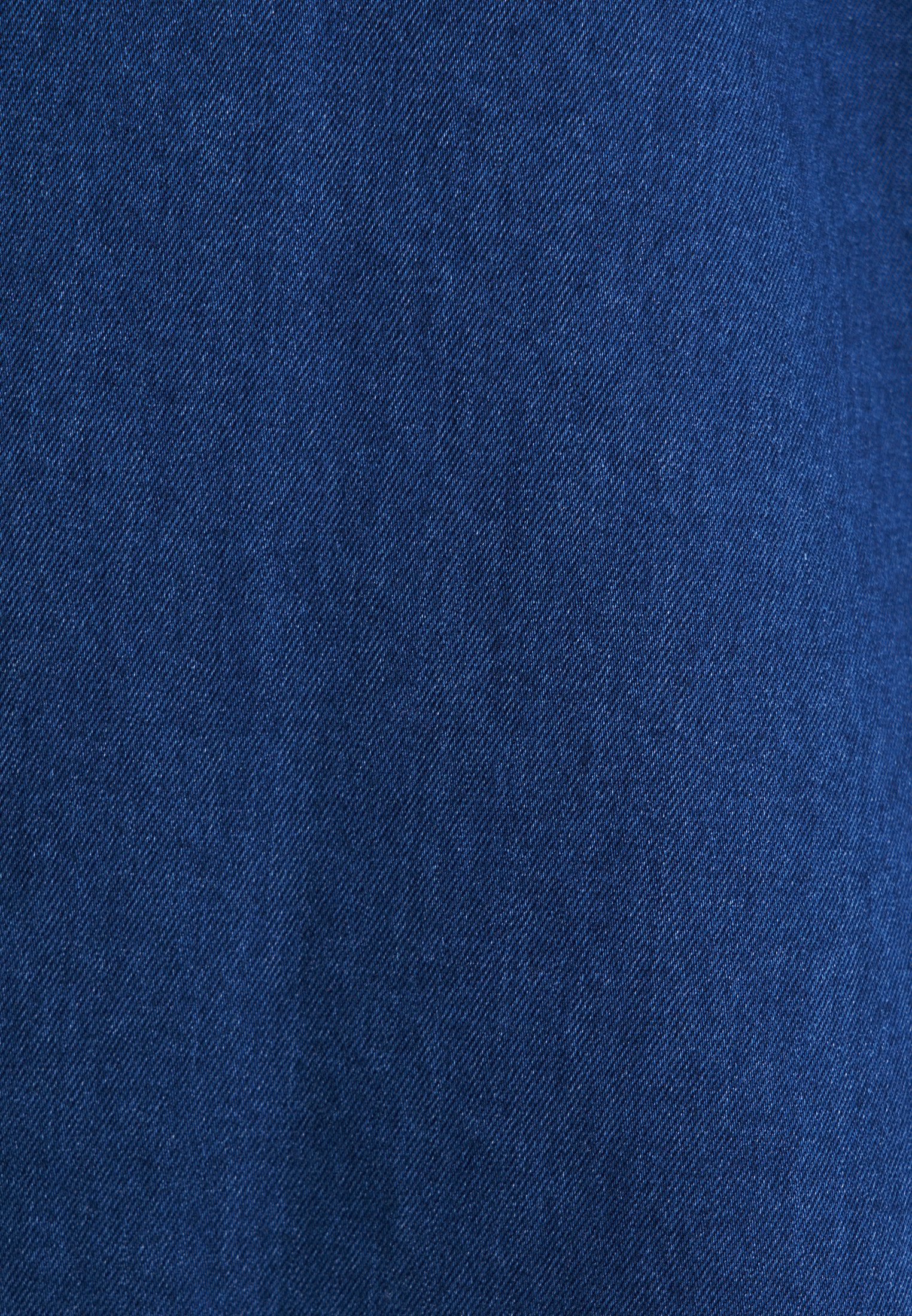seidensticker Jeans overhemd Zwarte roos Regular 1/1 Kent kraag denim