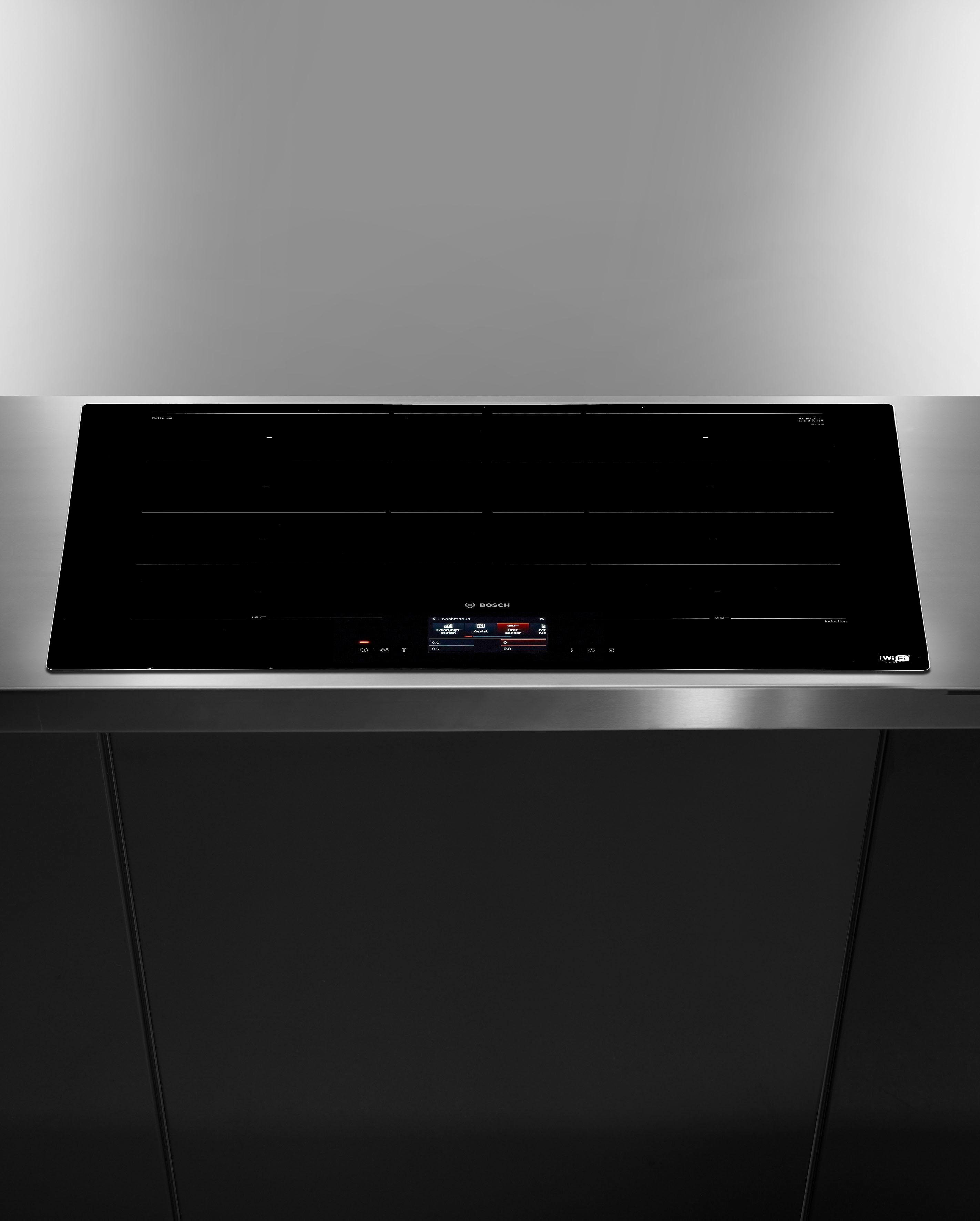 BOSCH Flex-inductiekookplaat van SCHOTT CERAN® PXY801KW1E met perfectfry-braadsensor