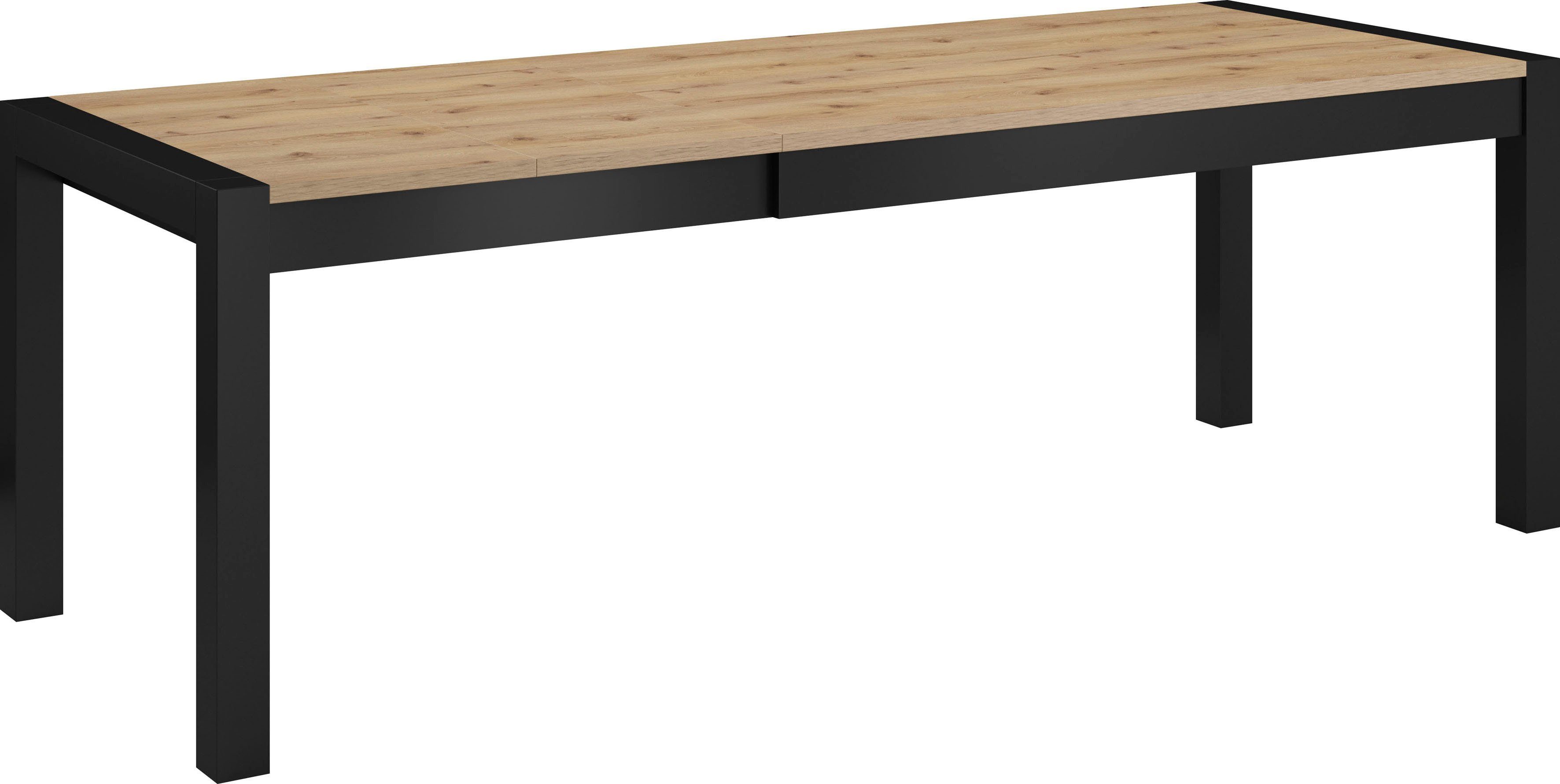 Home affaire Eettafel Aktiv (bxdxh): 160-240x90x78,5 cm, uitschuifbaar van 160 cm tot 240 cm