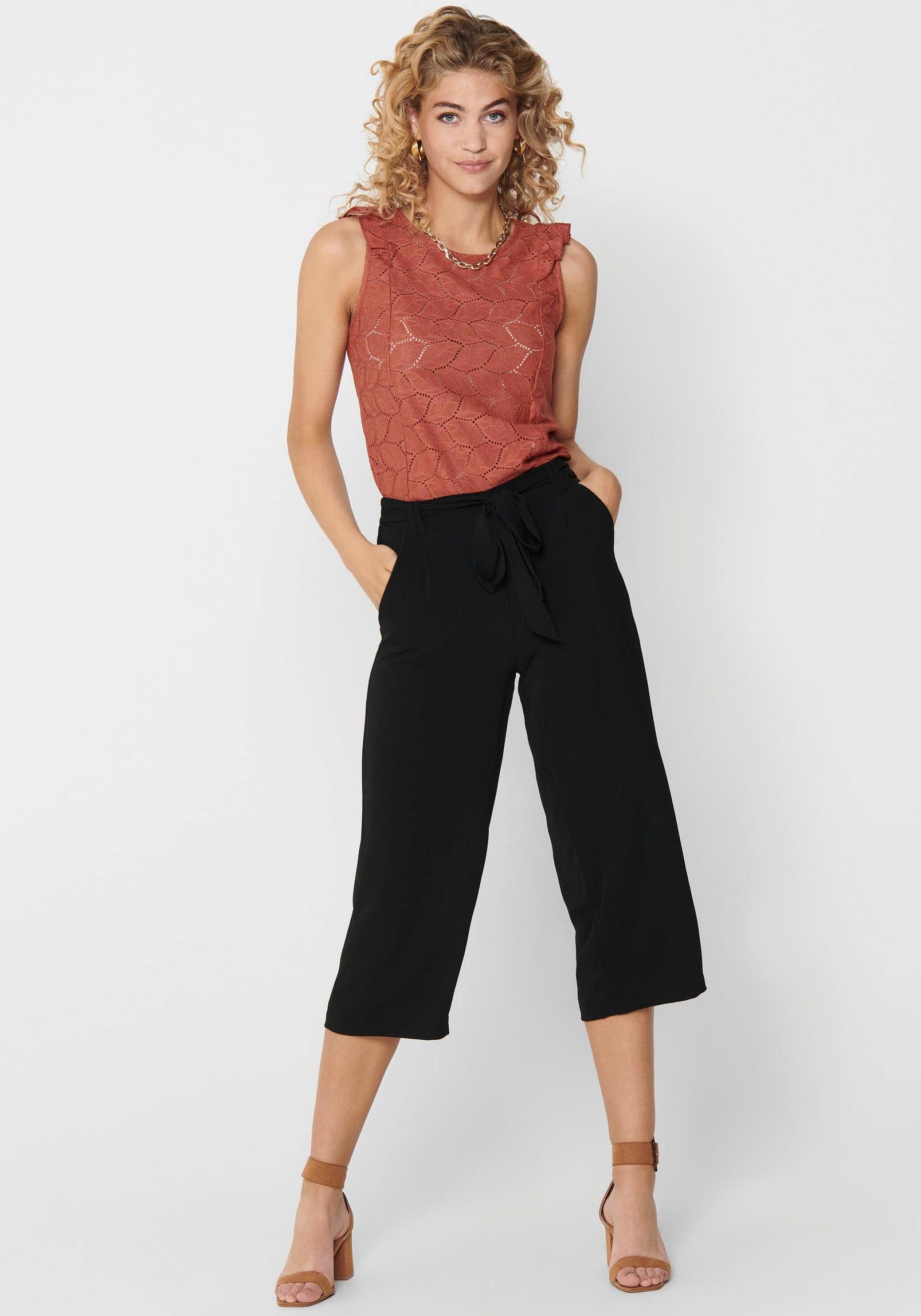 Only Palazzobroek ONLWINNER PALAZZO CULOTTE PANT NOOS PTM