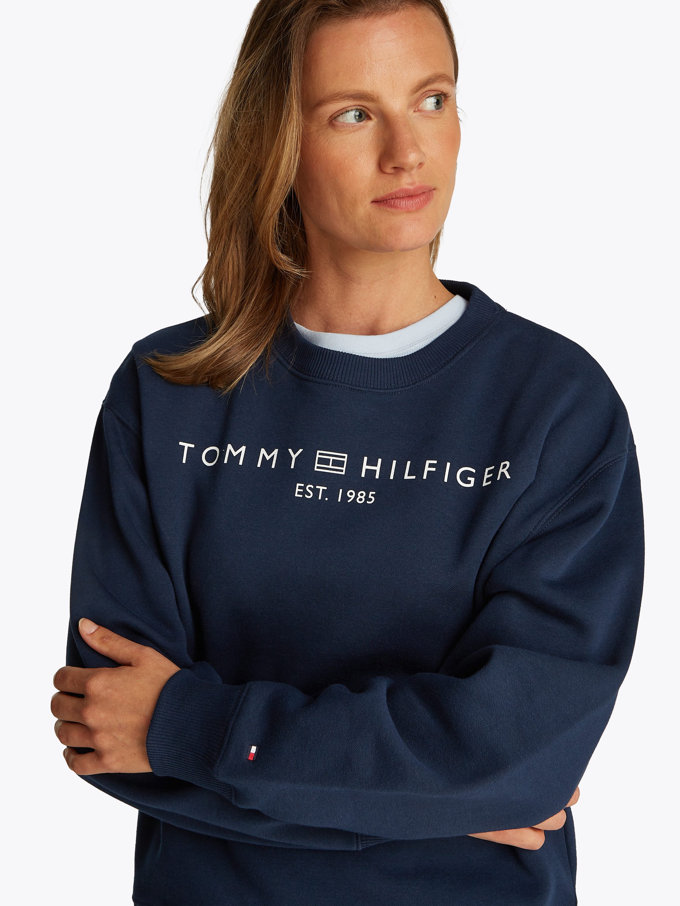 Tommy Hilfiger Sweatshirt MDRN REG CORP LOGO C-NK SWTSHRT