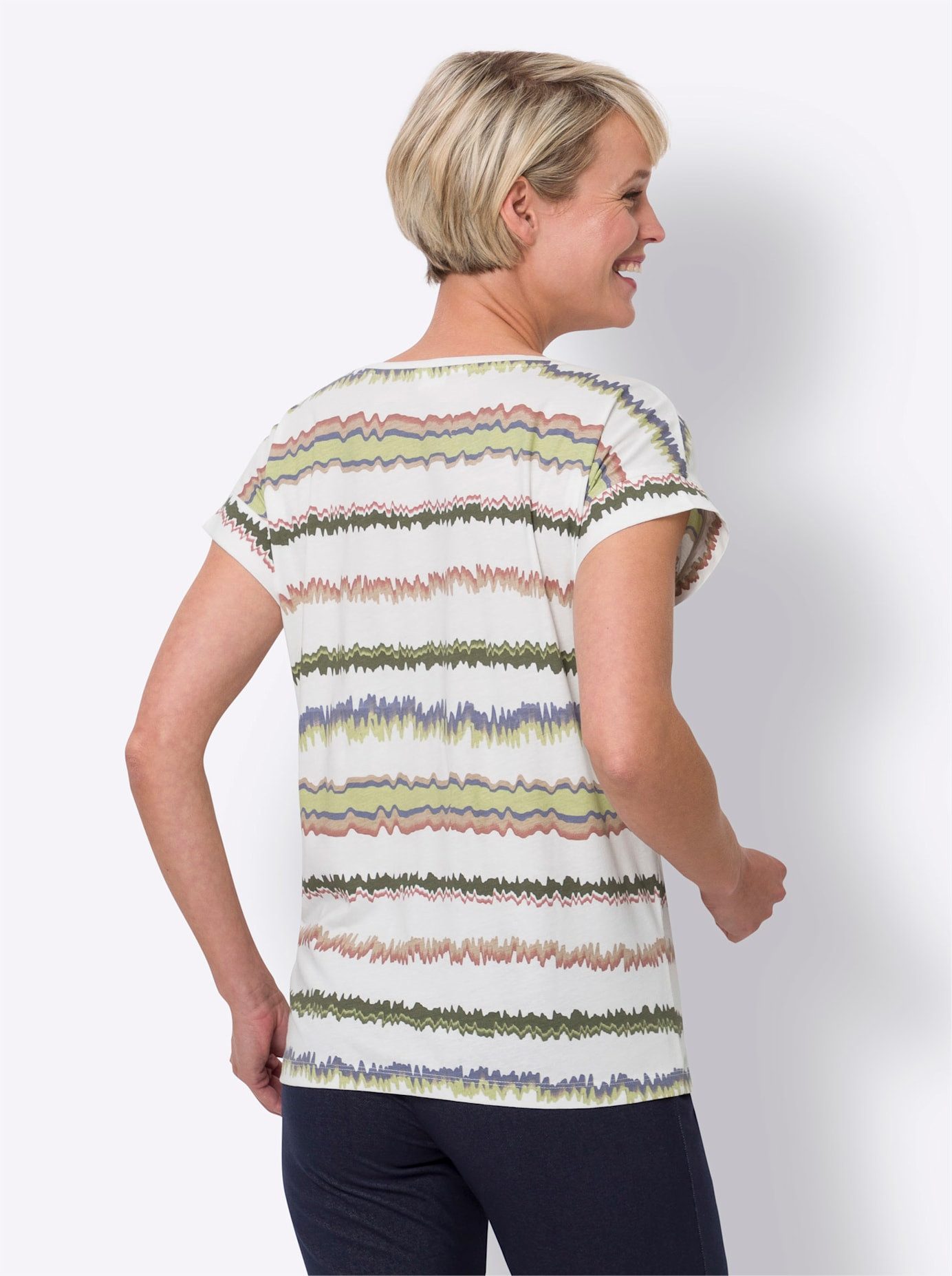 Classic Basics Shirt met ronde hals (1-delig)