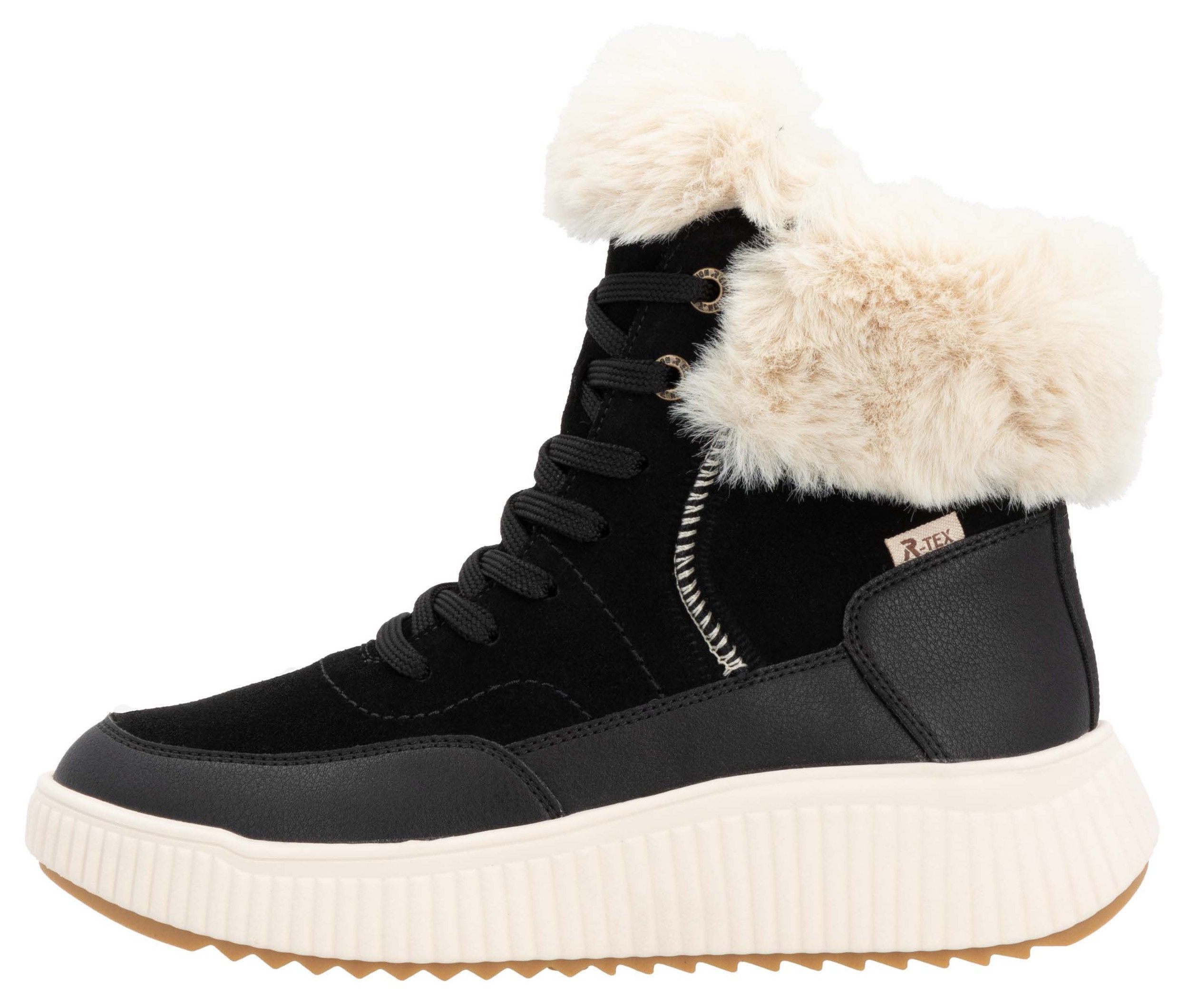Rieker EVOLUTION Winterlaarzen Sneeuwlaarzen, veterschoenen in smalle vorm