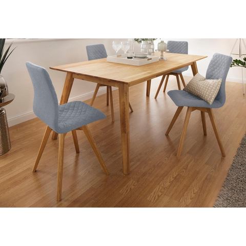 Otto - Andas andas stoelen Rania, in set van 2, 4 of 6, met fijn ruitstiksel Otto - Andas andas stoelen Rania, in set van 2, 4 of 6, met fijn ruitstiksel
