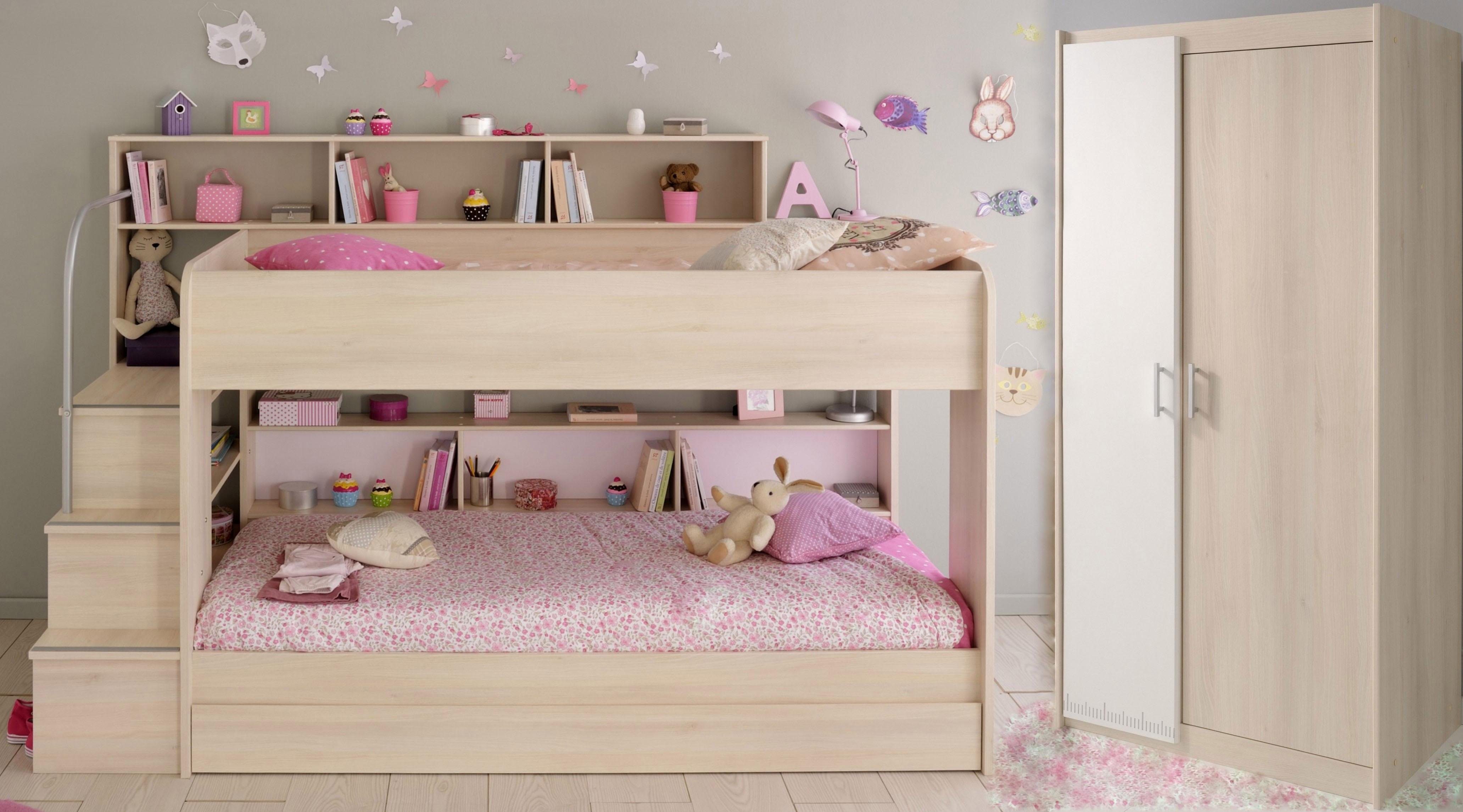 Parisot Tienerkamerset Bibop (set, 2-delig) complete kinderkamers bruin